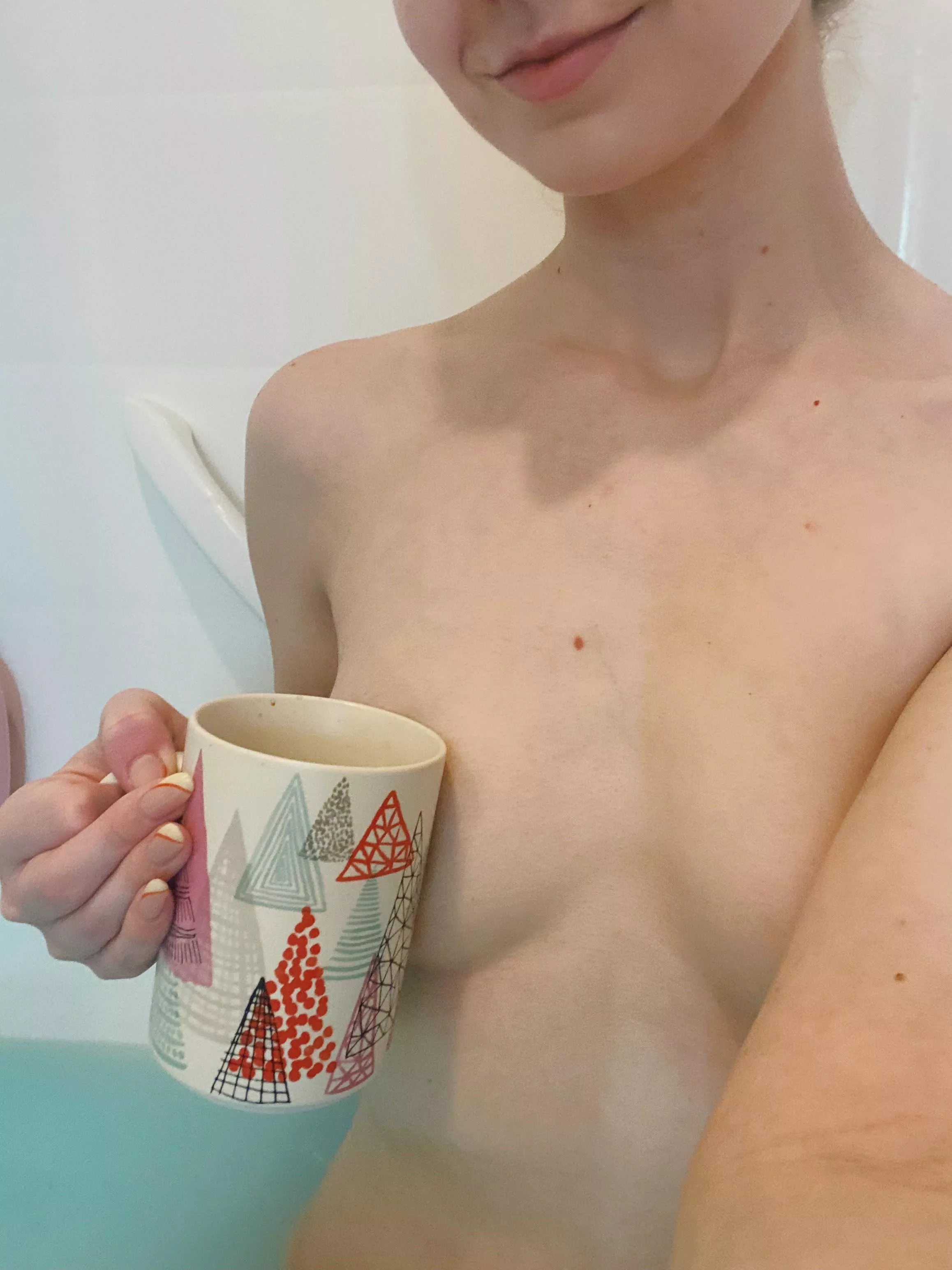 nothing better than a coffee with my bath