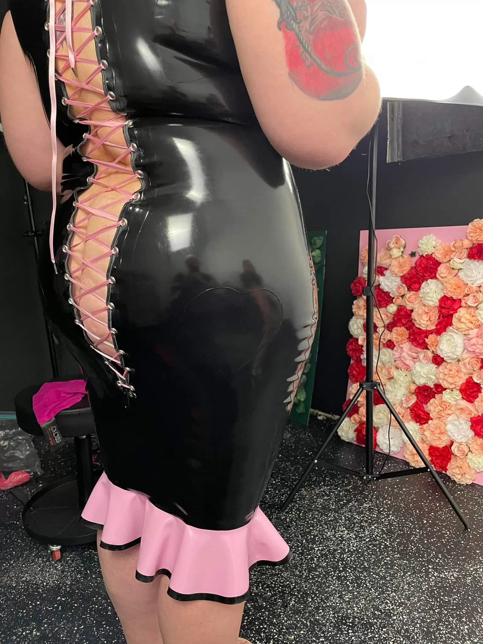 Nothing like a shiny new dress ðŸ¥° dress from Super Bonito Latex