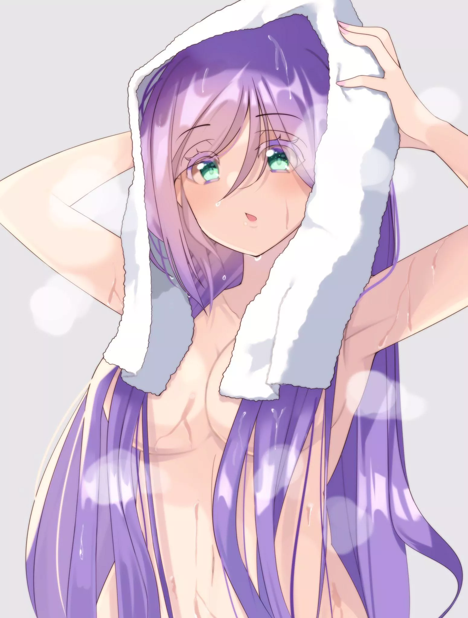 Nozomi after a bath