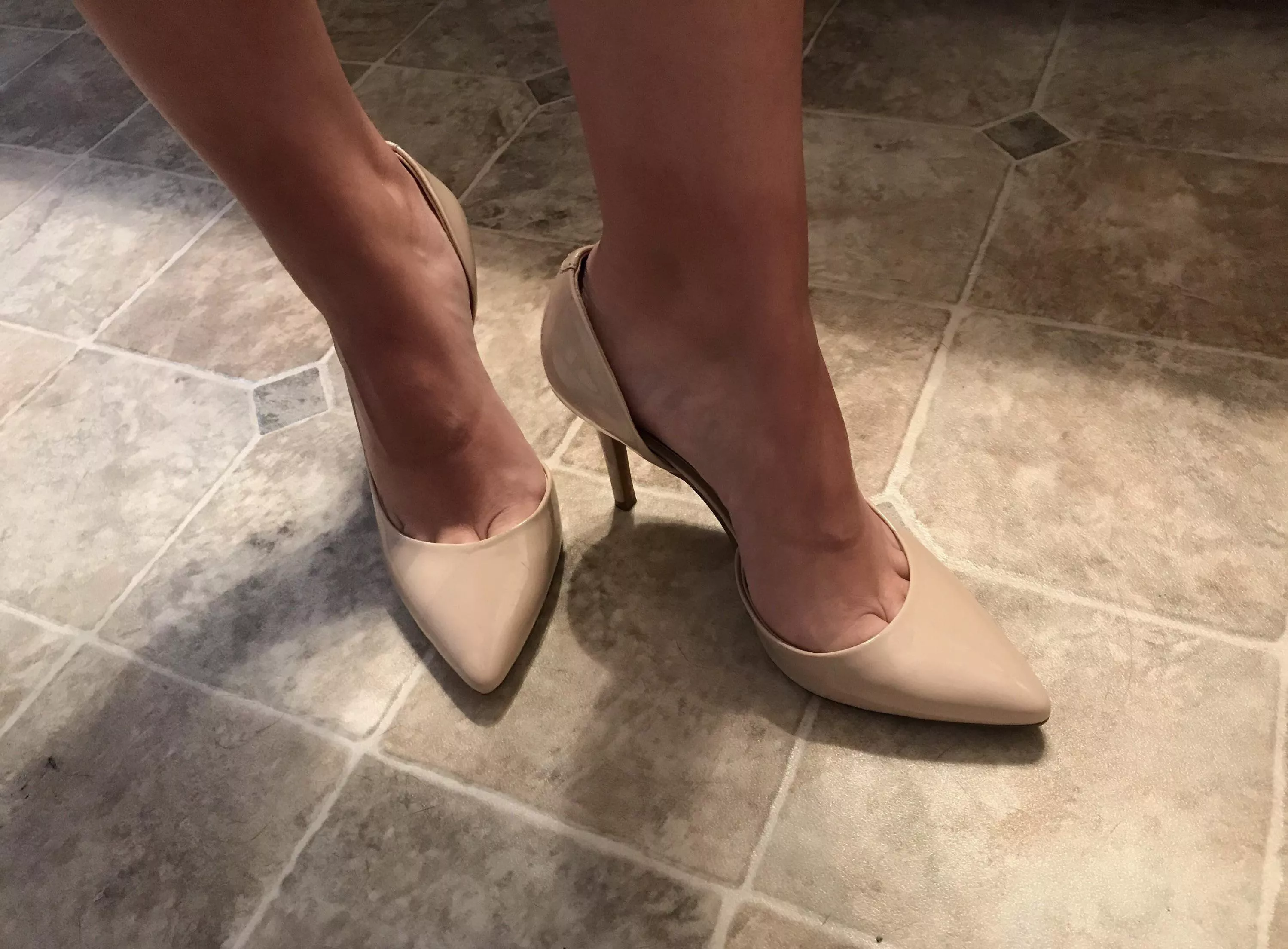 Nude heels my fav