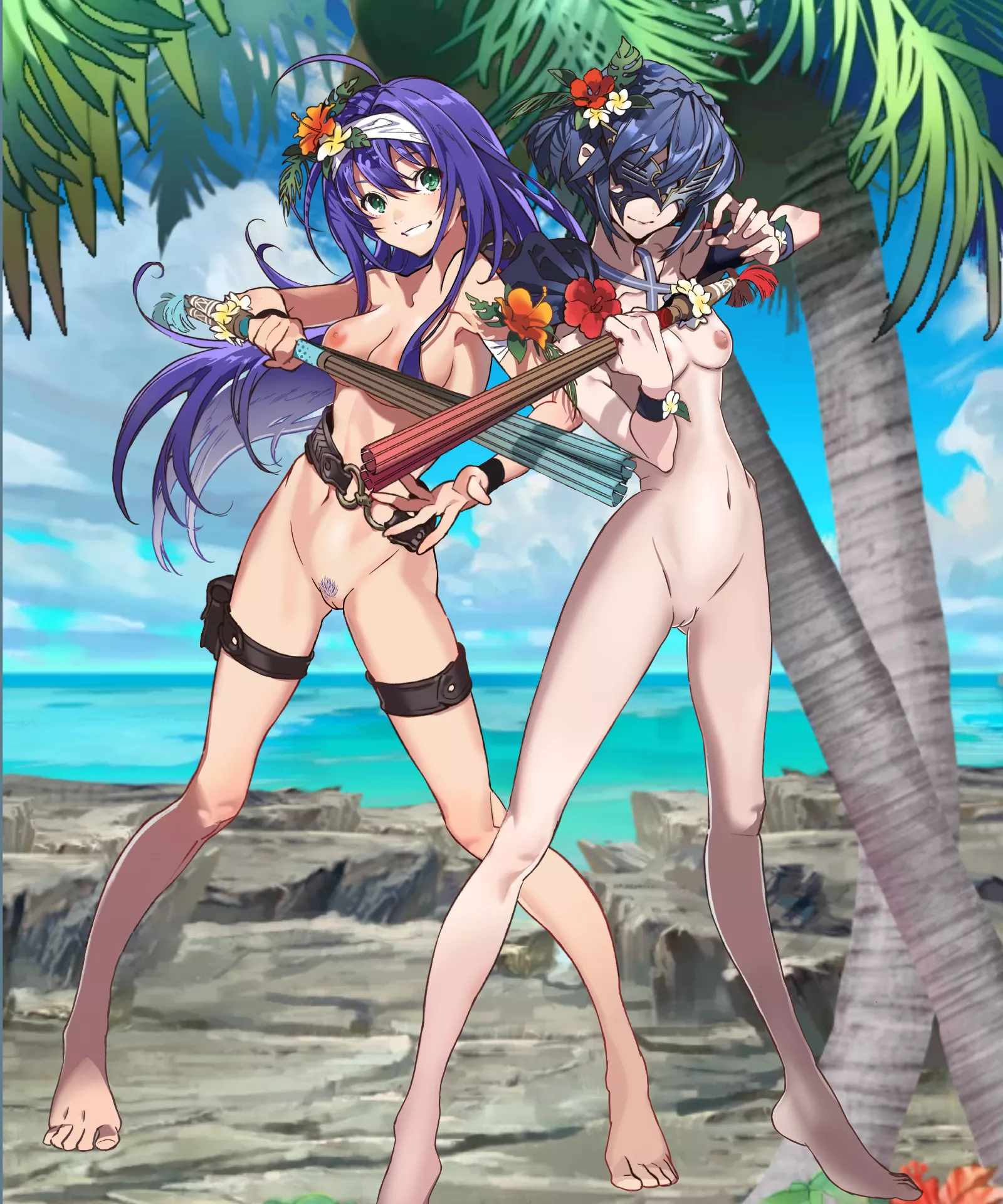 Nude Summer Lucina and Mia!! Enjoy!