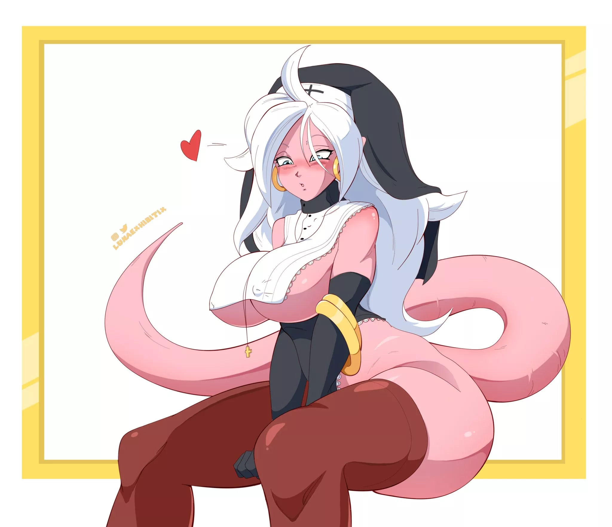 Nunday Sunday Funday with Android 21 (lunaexhibitix) [DragonBall FighterZ]