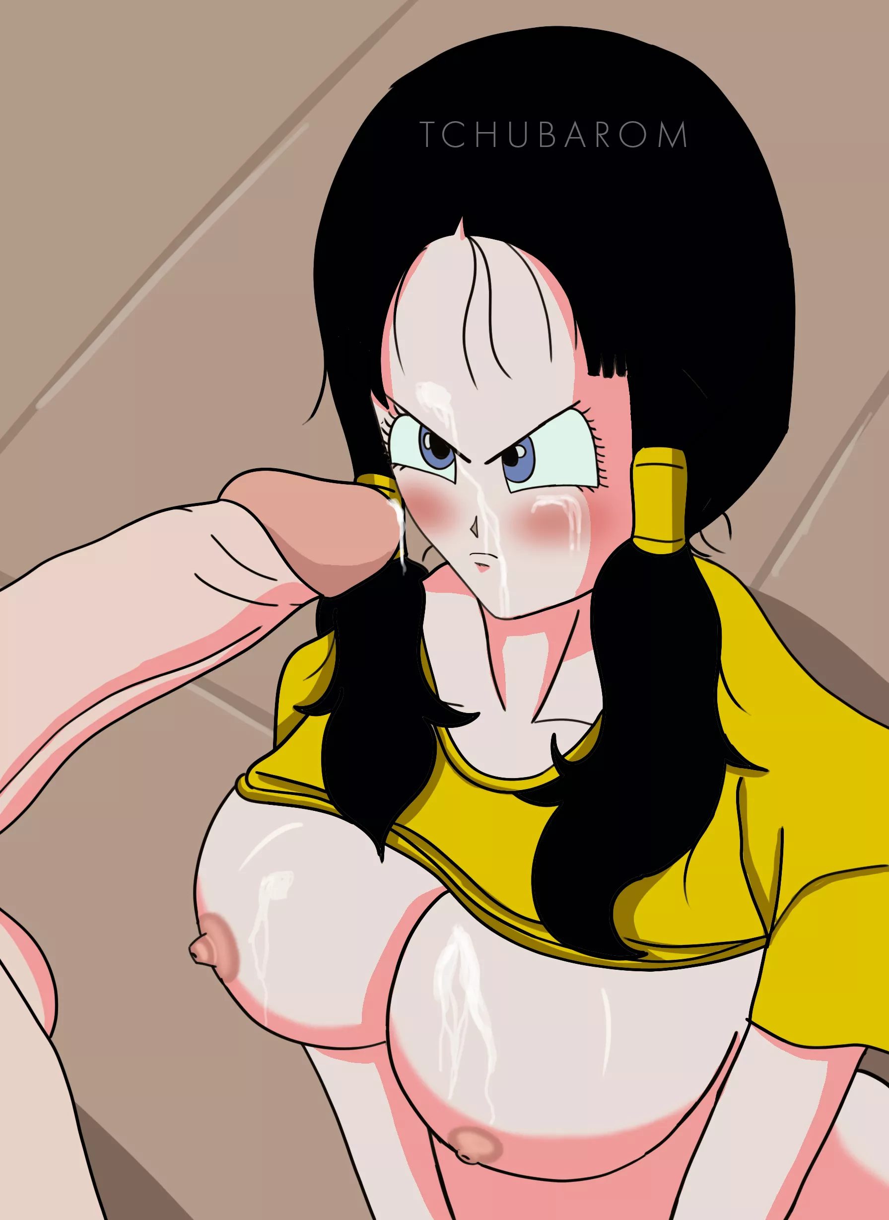 [OC] Angry Videl cumshot