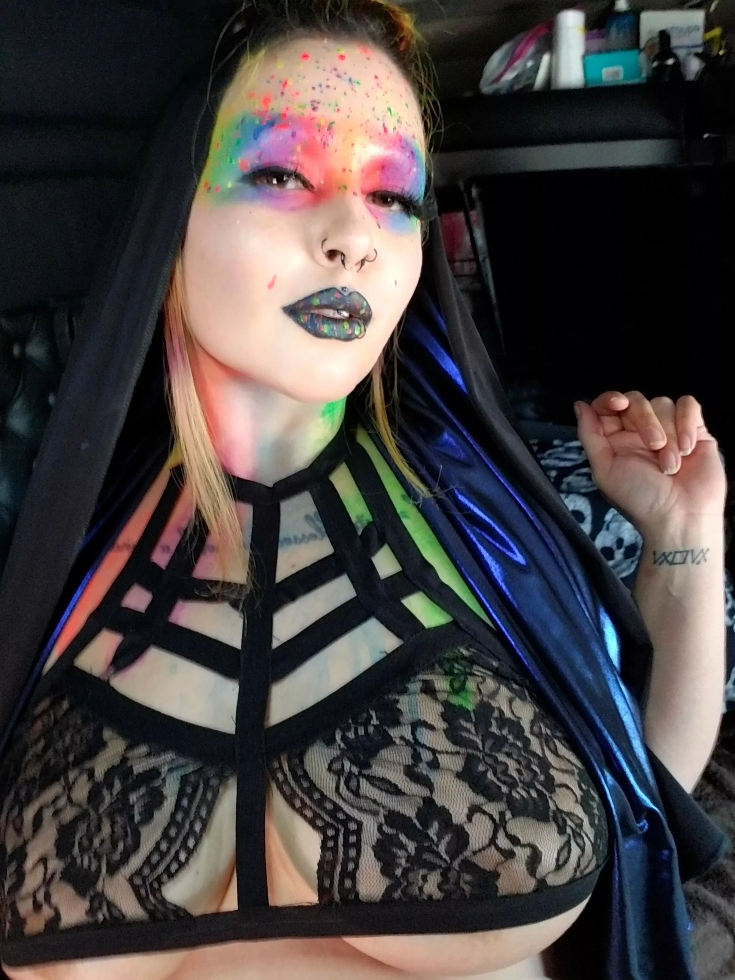 [OC] My pride makeup 😘