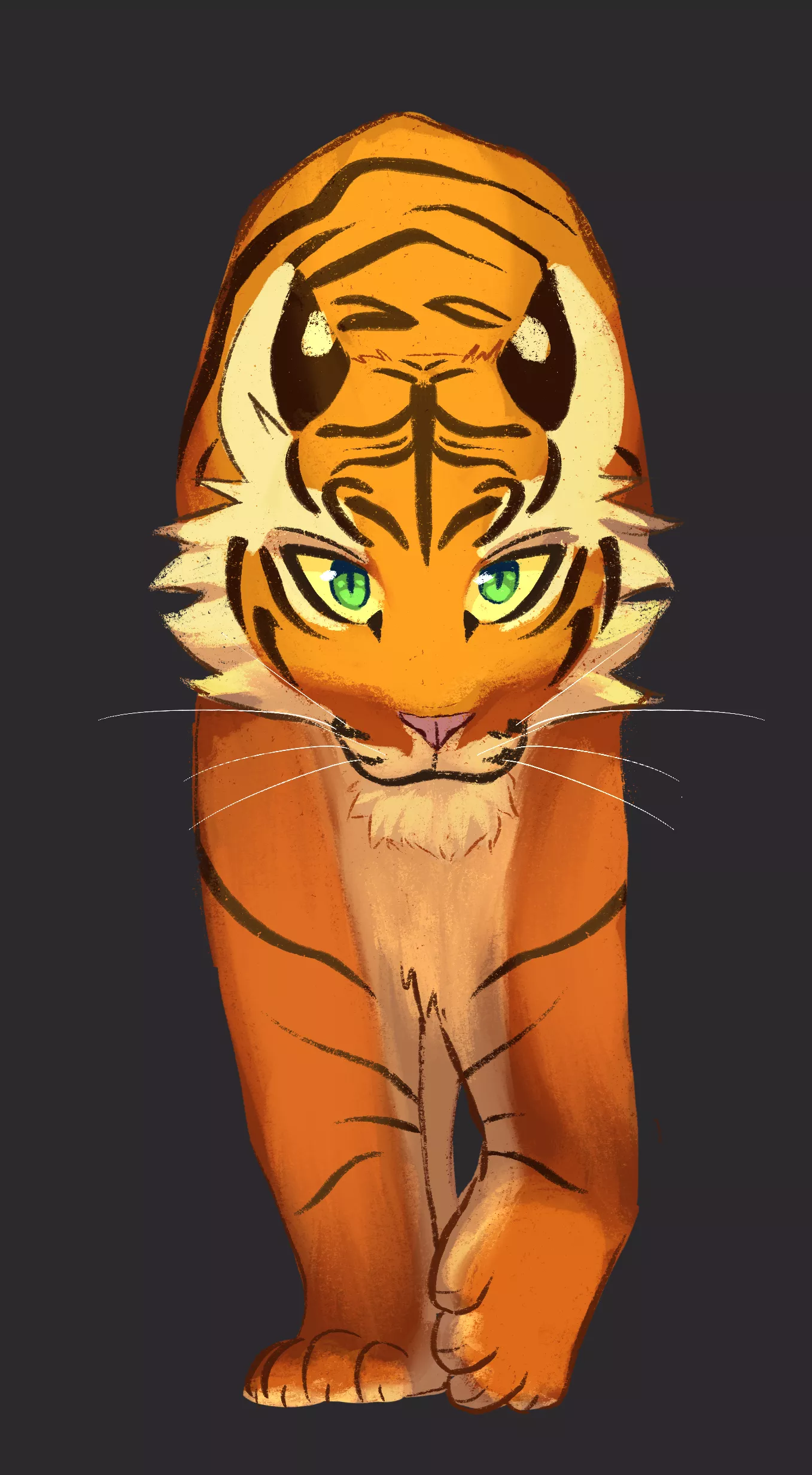 (OC) Tiger painting