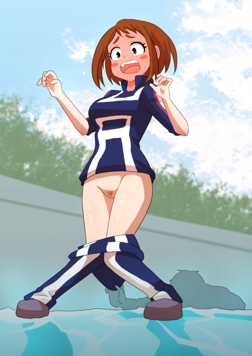 Ochako's accident, live at the Sports Festival [Sarura]