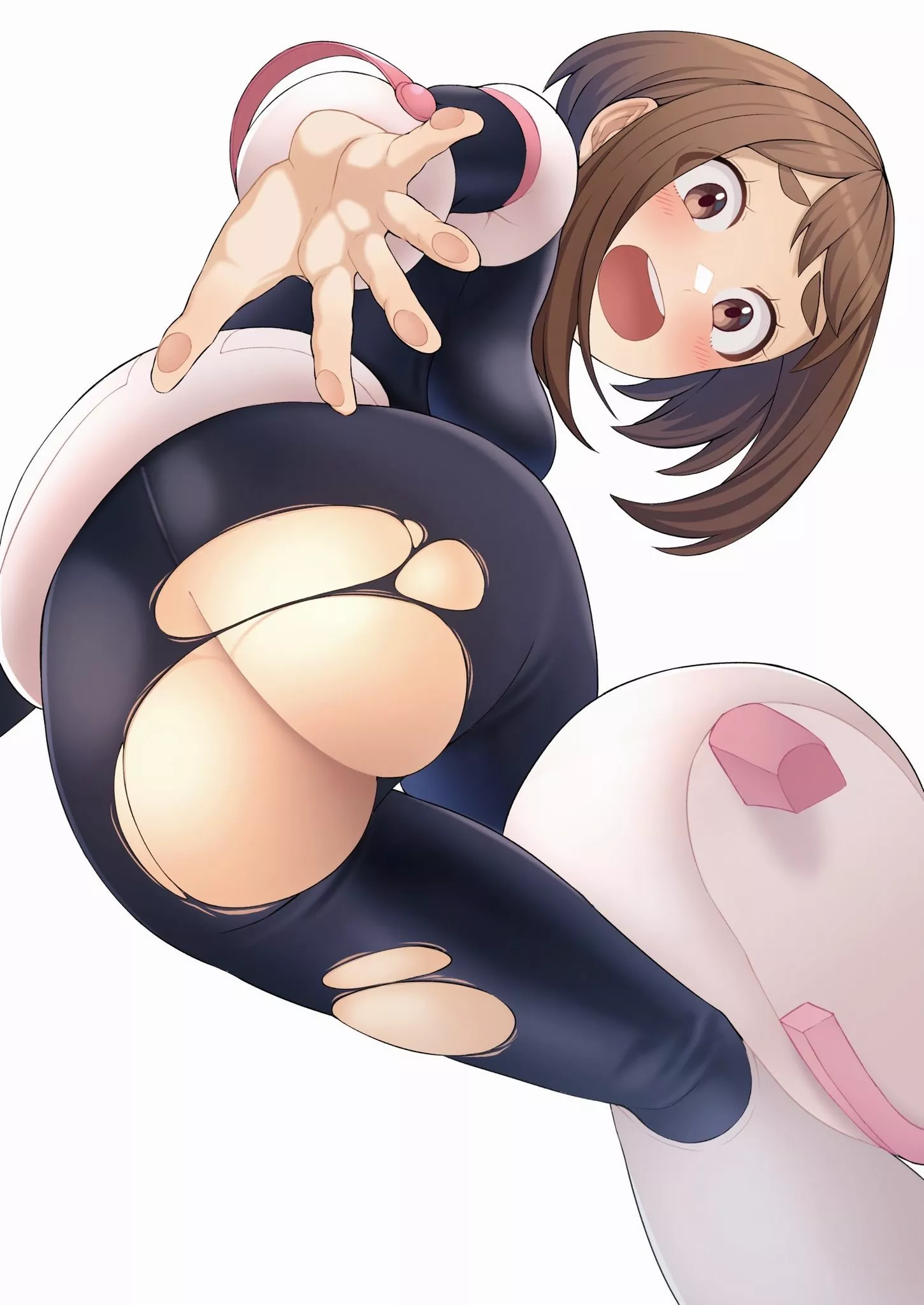 Ochako's got some issues with her costume [Kobaji]