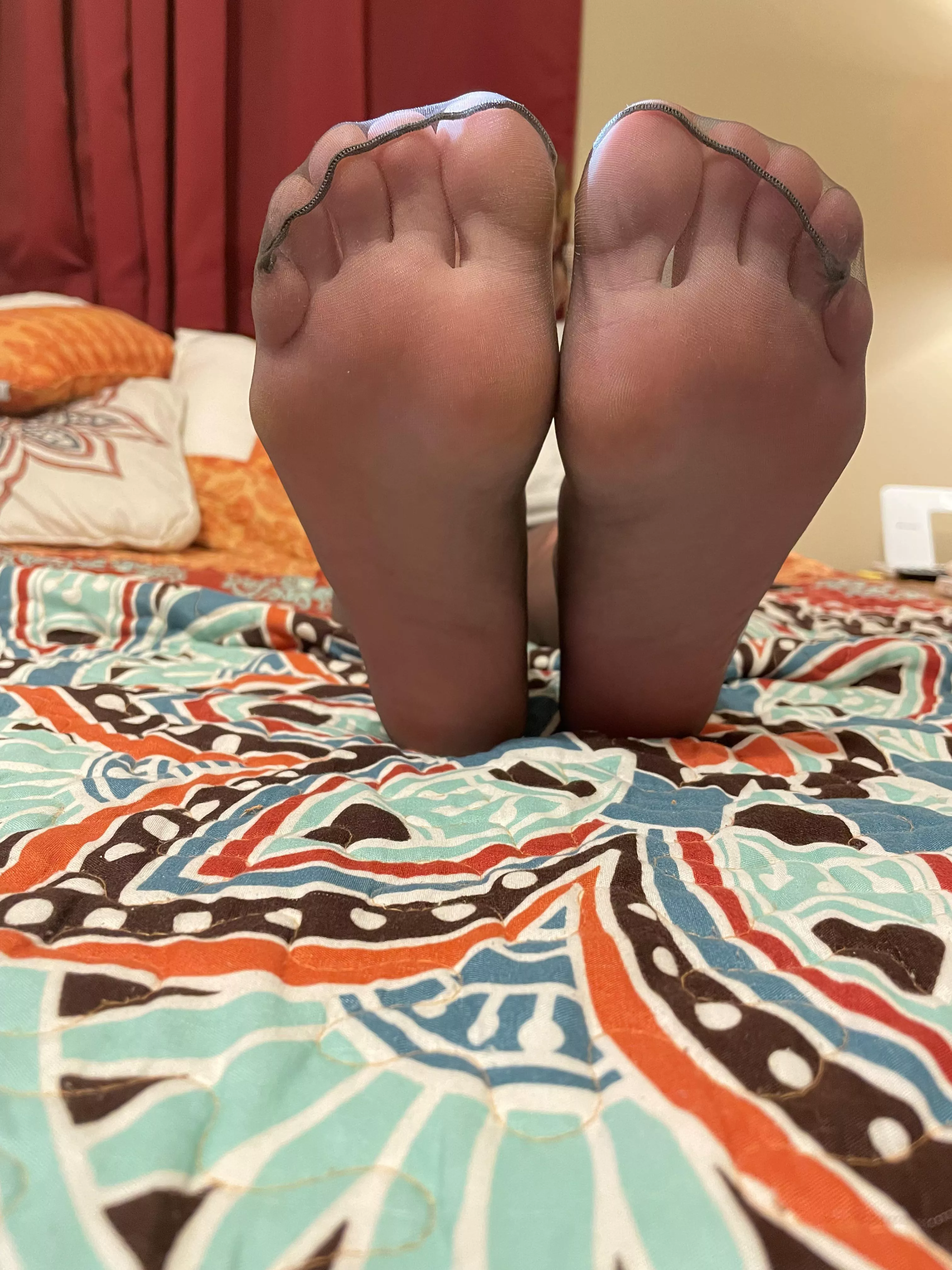 Off black sheer soles