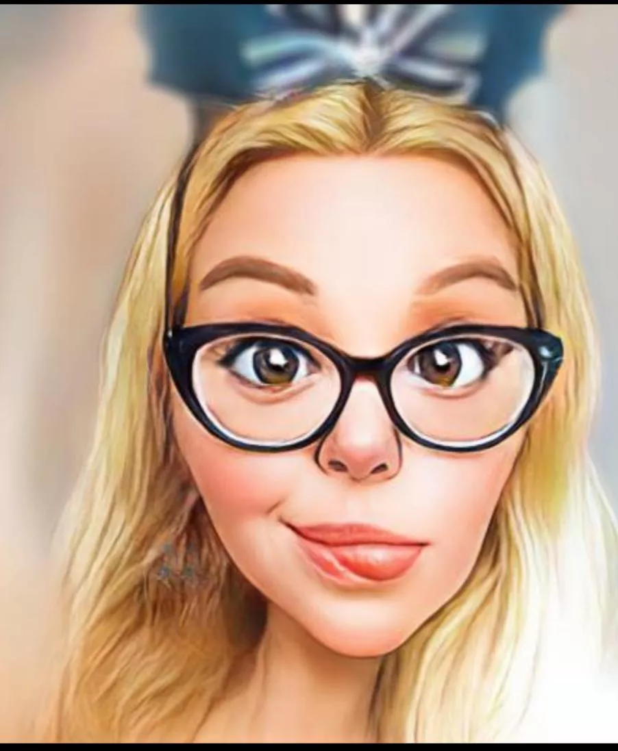 Ok so there's this app called Voila.... I'm IN LOVE with me as a caricature! That is all.