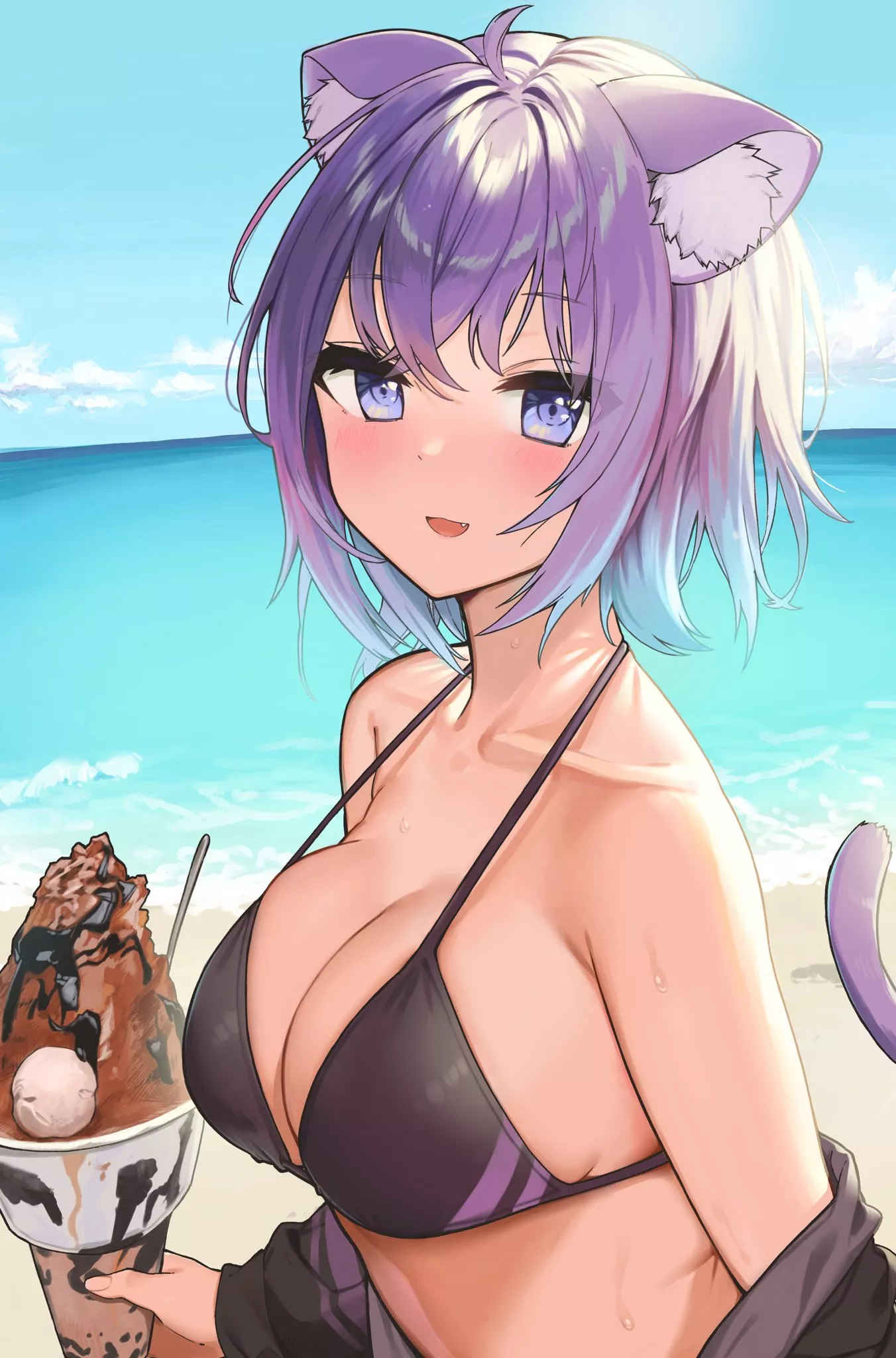 Okayu in bikini [Hololive]