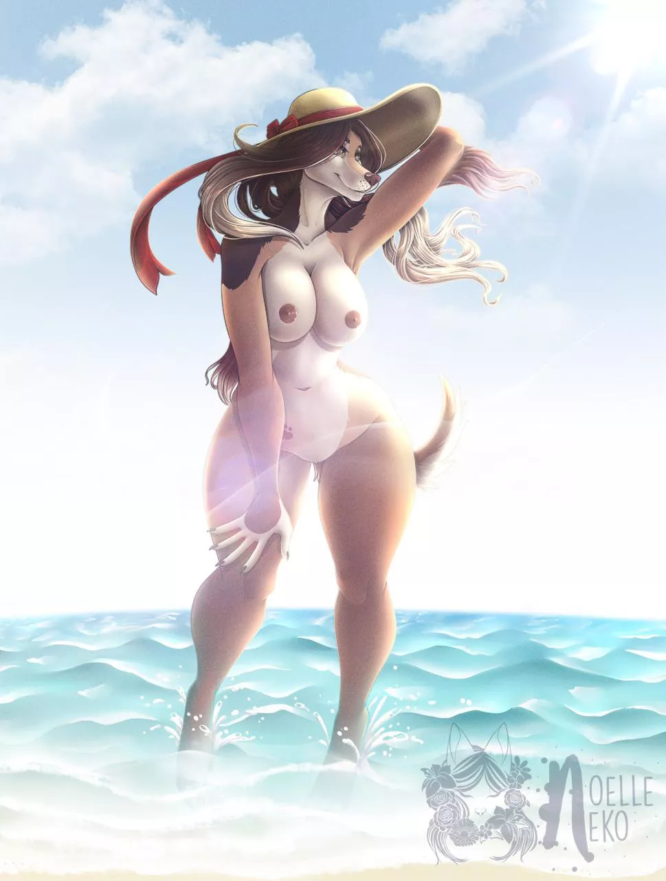 on the seashore [F] (noelleneko)