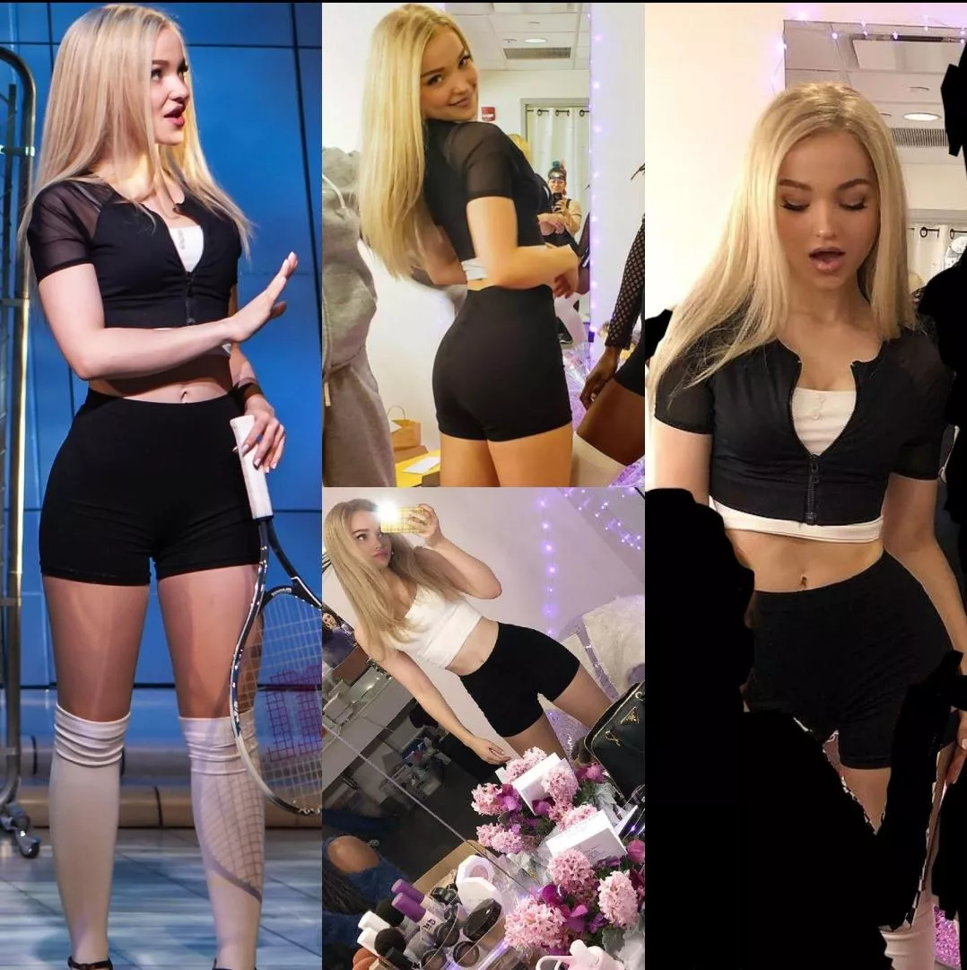 One of Dove Cameron's hottest outfits makes her look so tight