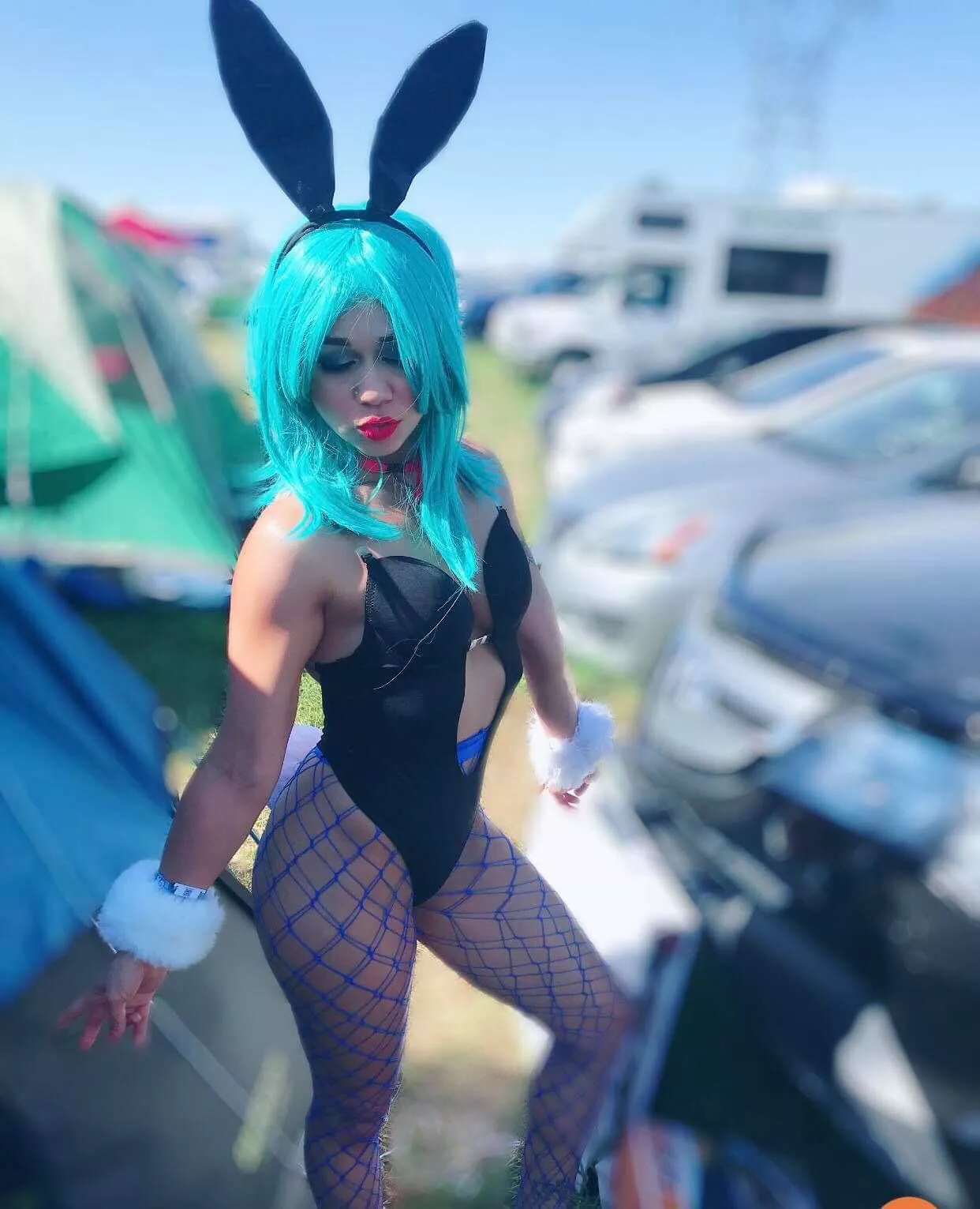 One of my favorite Cosplays/ Rave Outfits. Throwback to #Basscanyon. #bunnybulma #edmgirls #headbanger