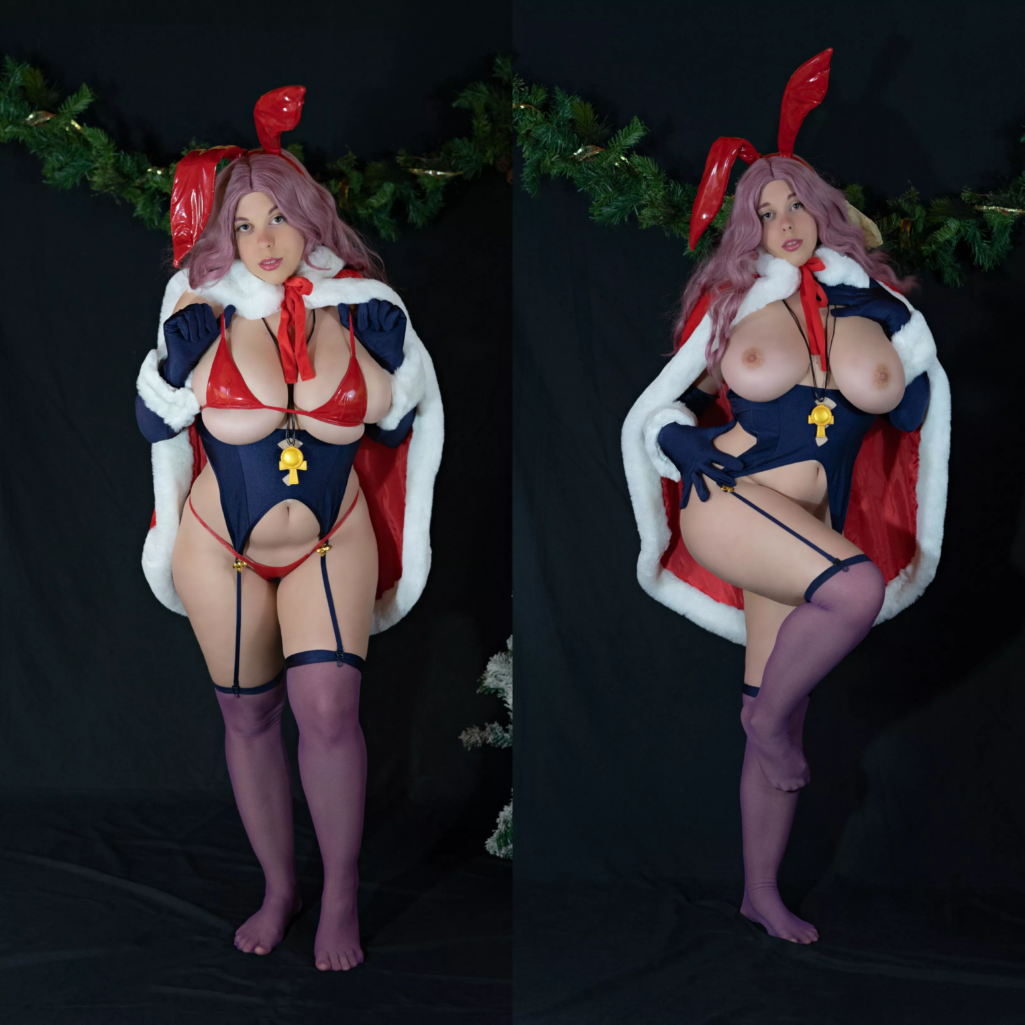 ON/OFF Rossela -The Christmas Bunny- (Oc) by MeiMoeCosplay