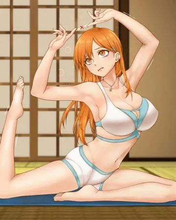 Orihime yoga pose