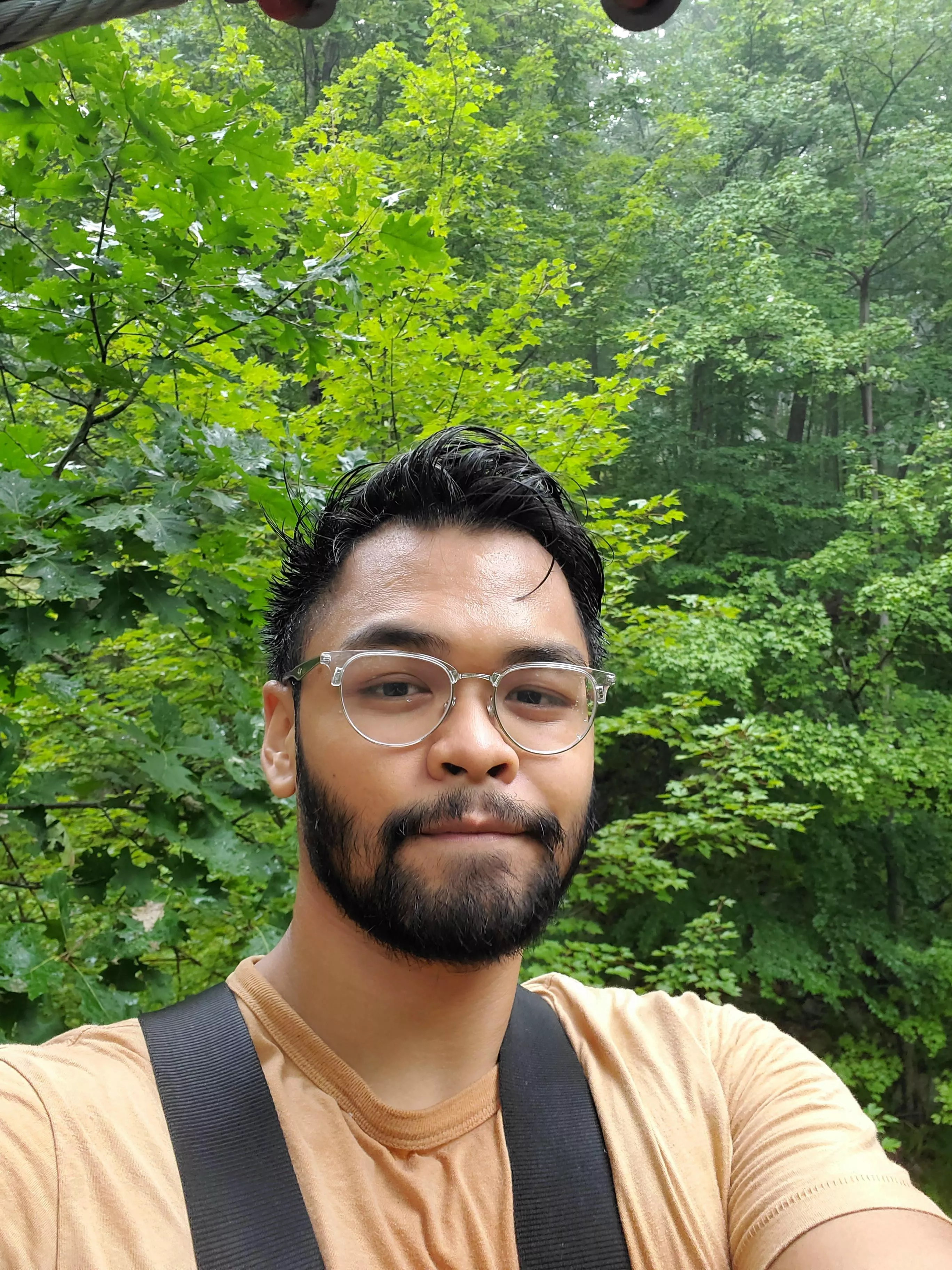 Out in nature for once.