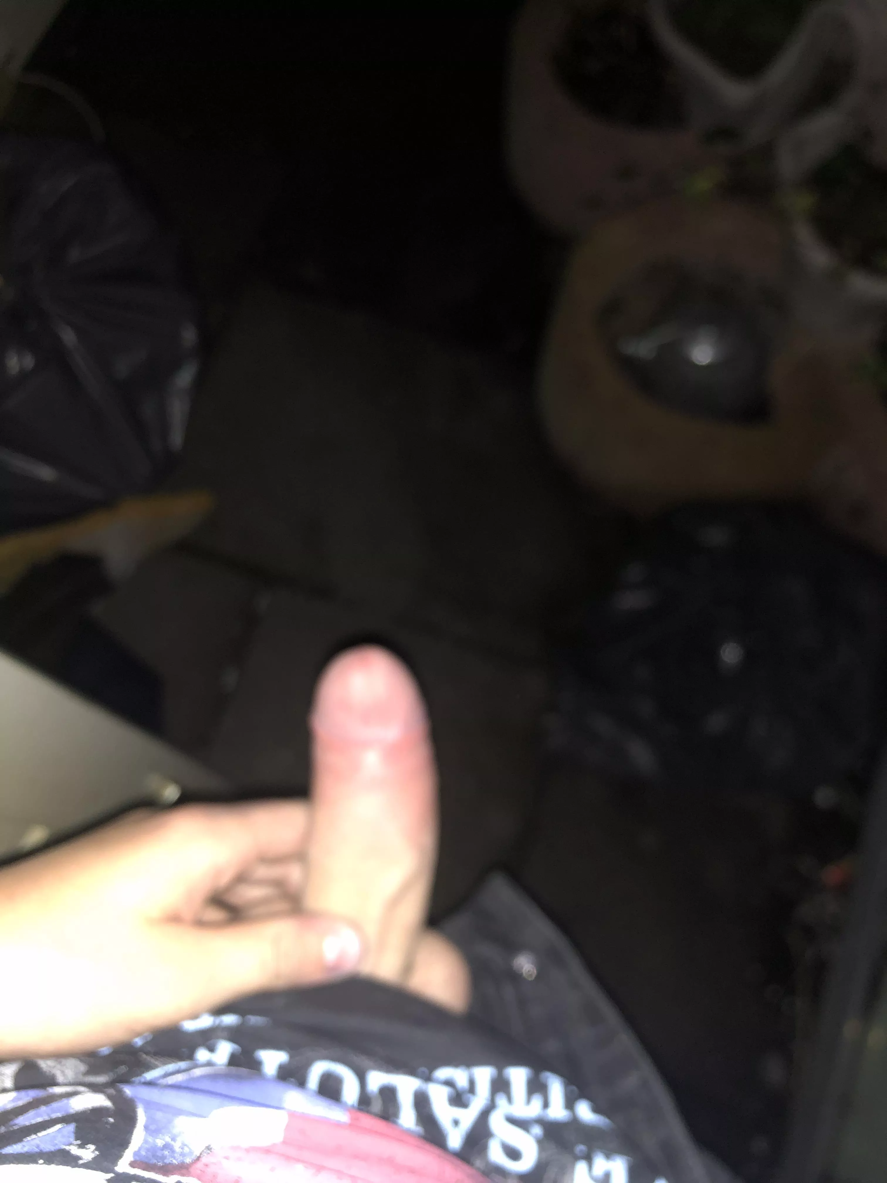 Outside in my garden rate my dick