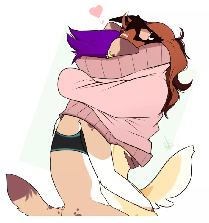 oversized sweater [FF] (WolfLady)