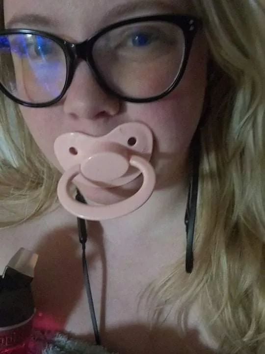 Paci time, soothing my anxiety