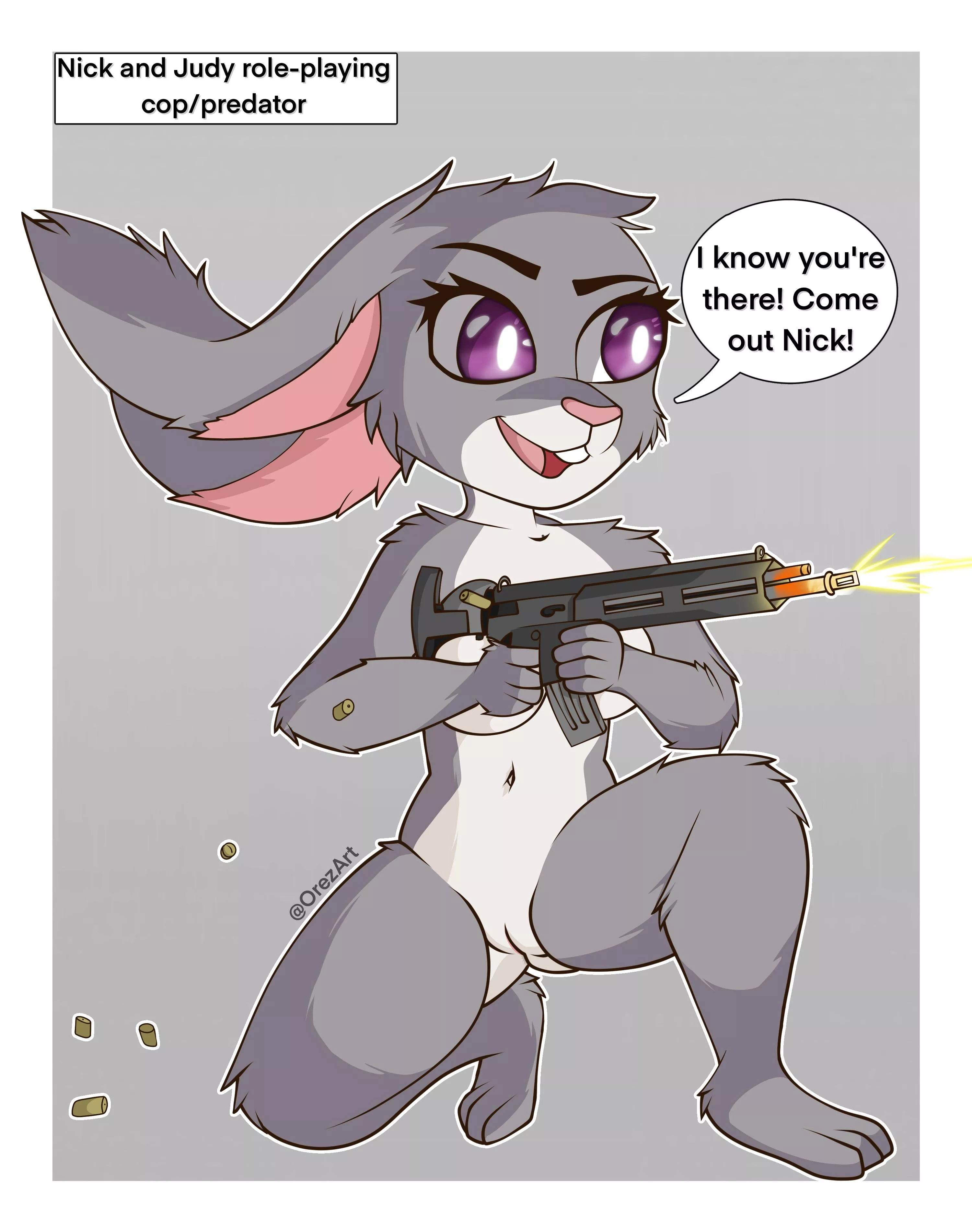 Page 1 Judy x Nick comic (@OrezArt)