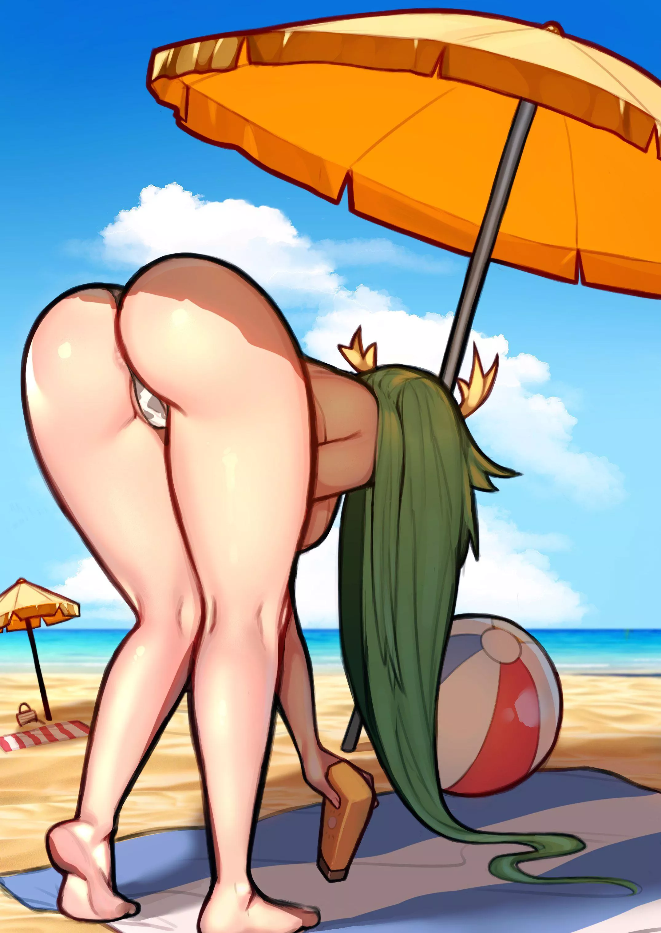 Palutena bent over (mariezone)