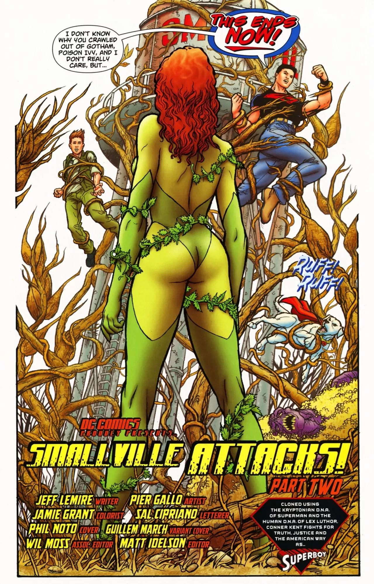 Pamela Lillian Isley: The Poison Ivy. [Superboy [I] #2]