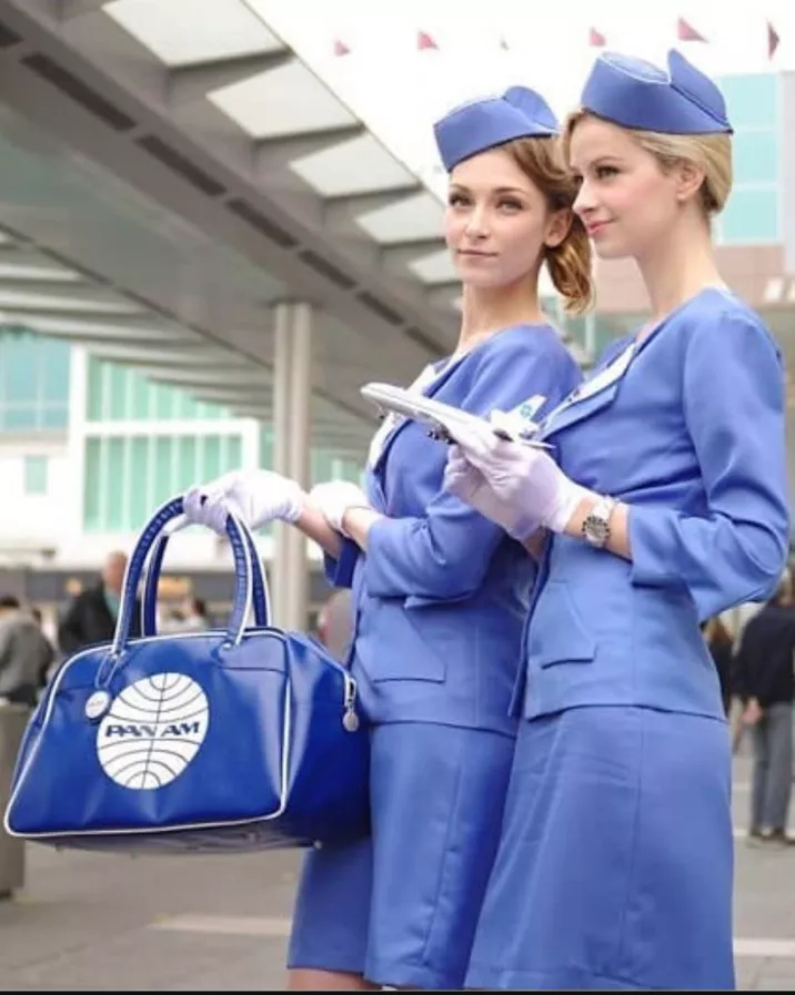 Pan Am retro look