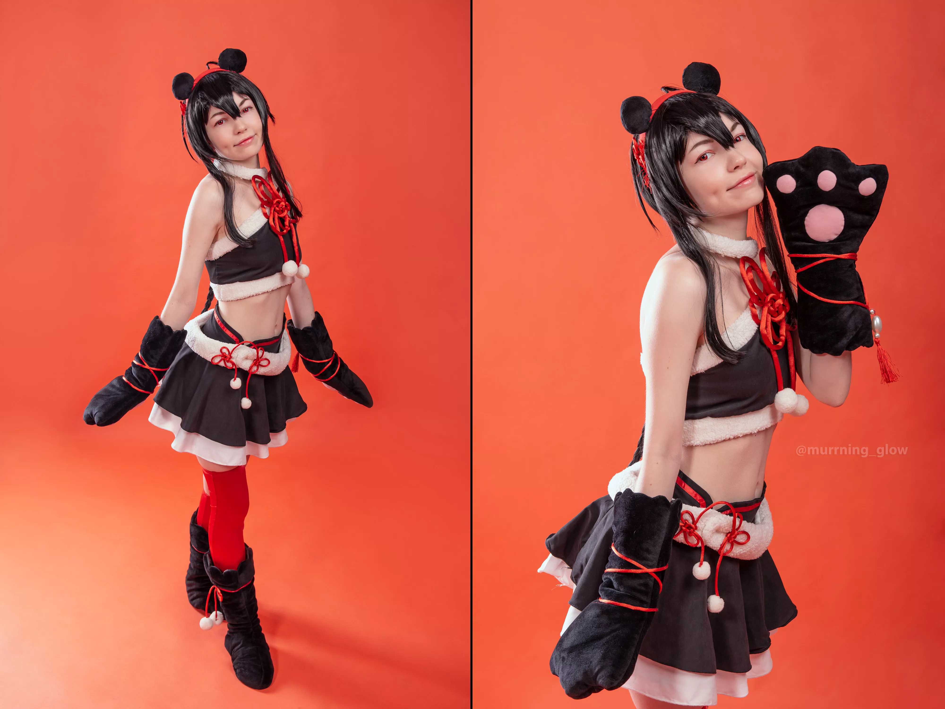 Panda Yuezheng Ling cosplay by Murrning_Glow