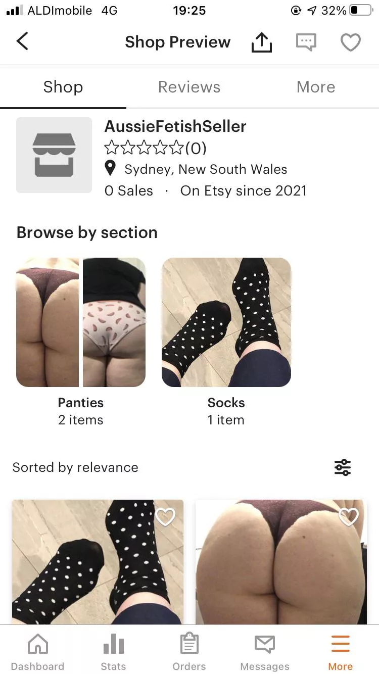 Panties and socks on Etsy! [AU+int]