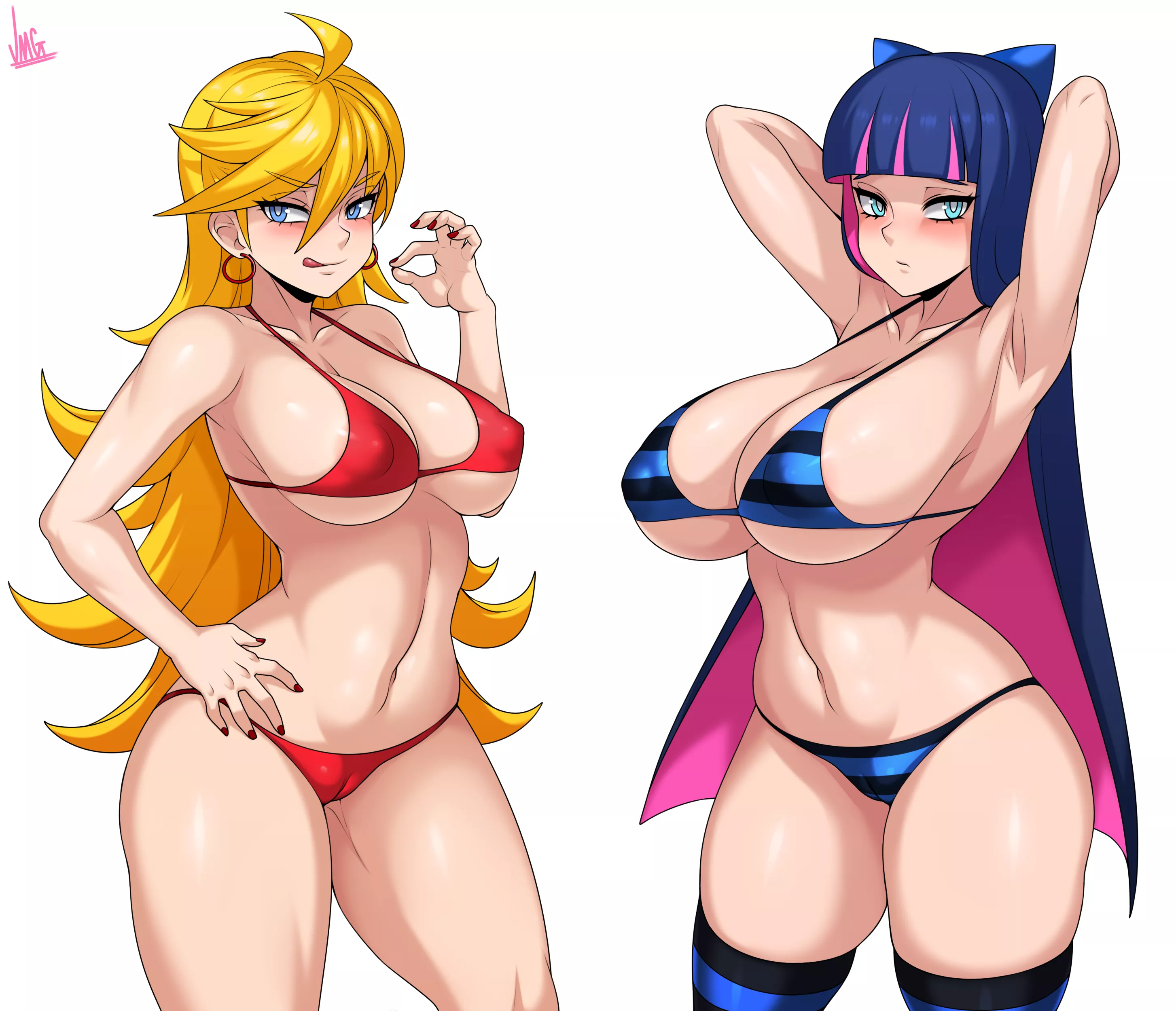 Panty and Stocking offering a fun time [JMG] (PASWG)