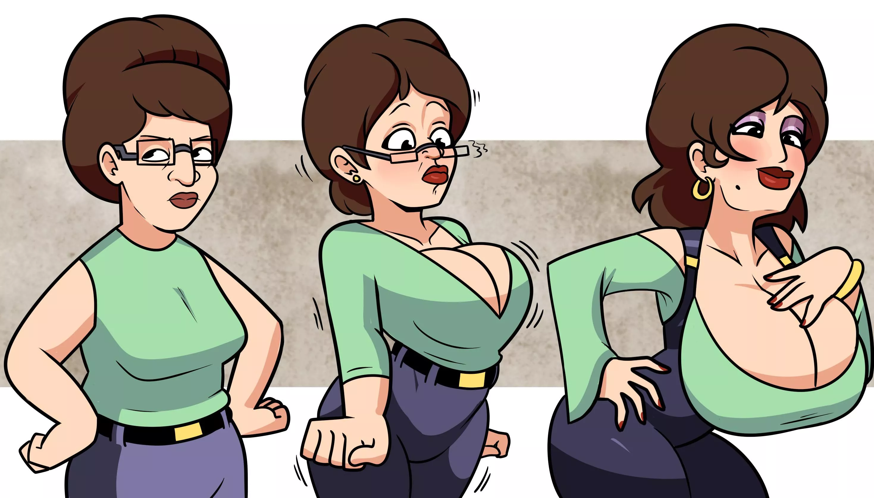 Peggy Hill - Homely to Hottie (SuperSpoe) [King of the Hill]