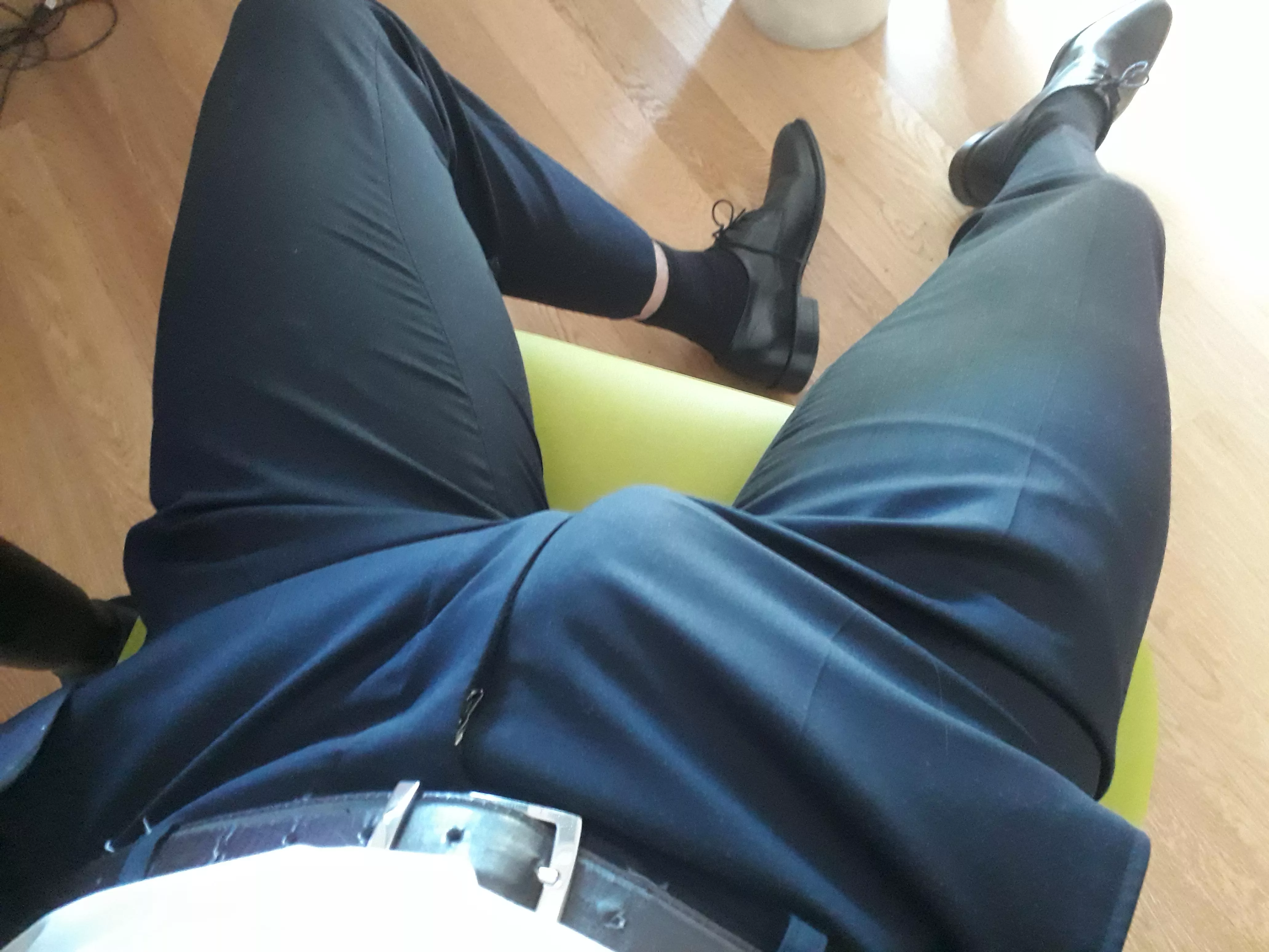 Perfect lap to sit on and feel my cock grow