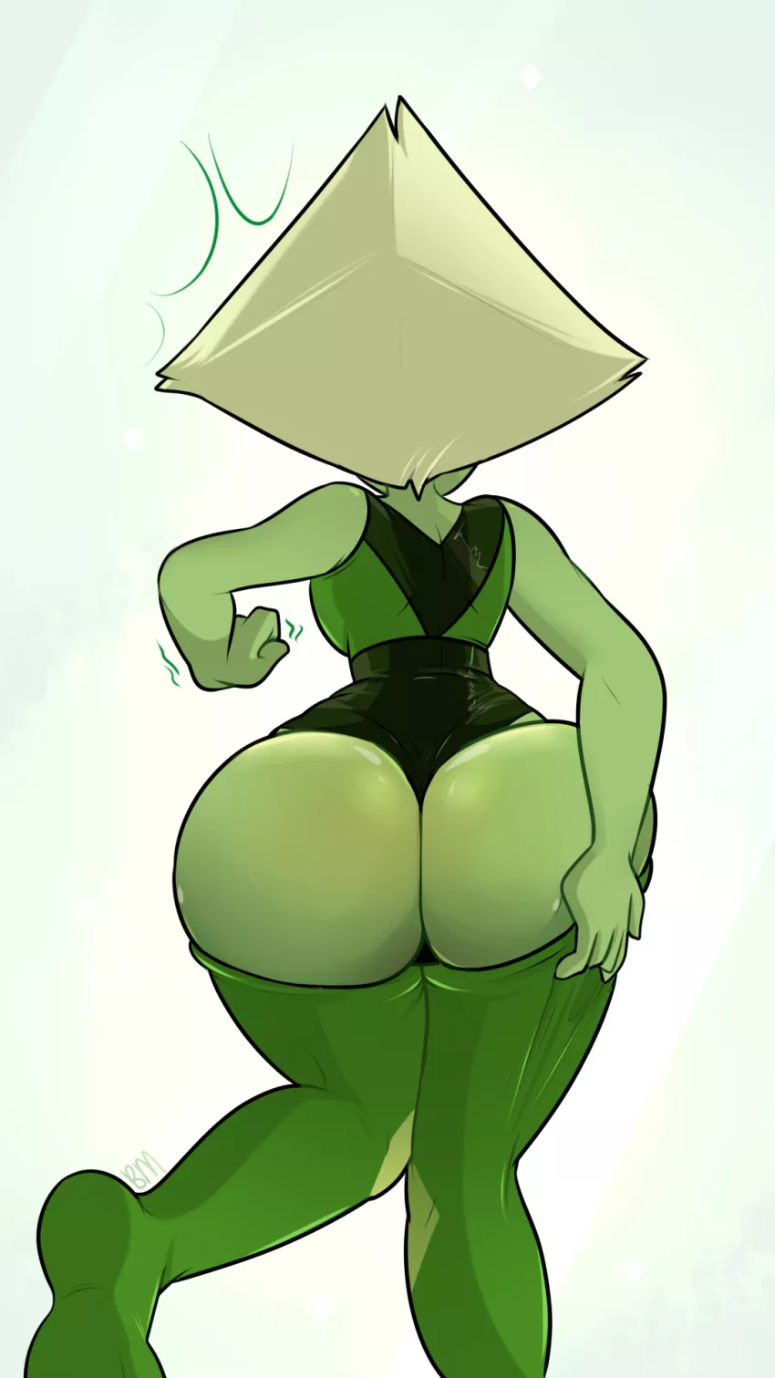 Peridot needs her fat green ass ate~ (Blushmallet) [Steven Universe]