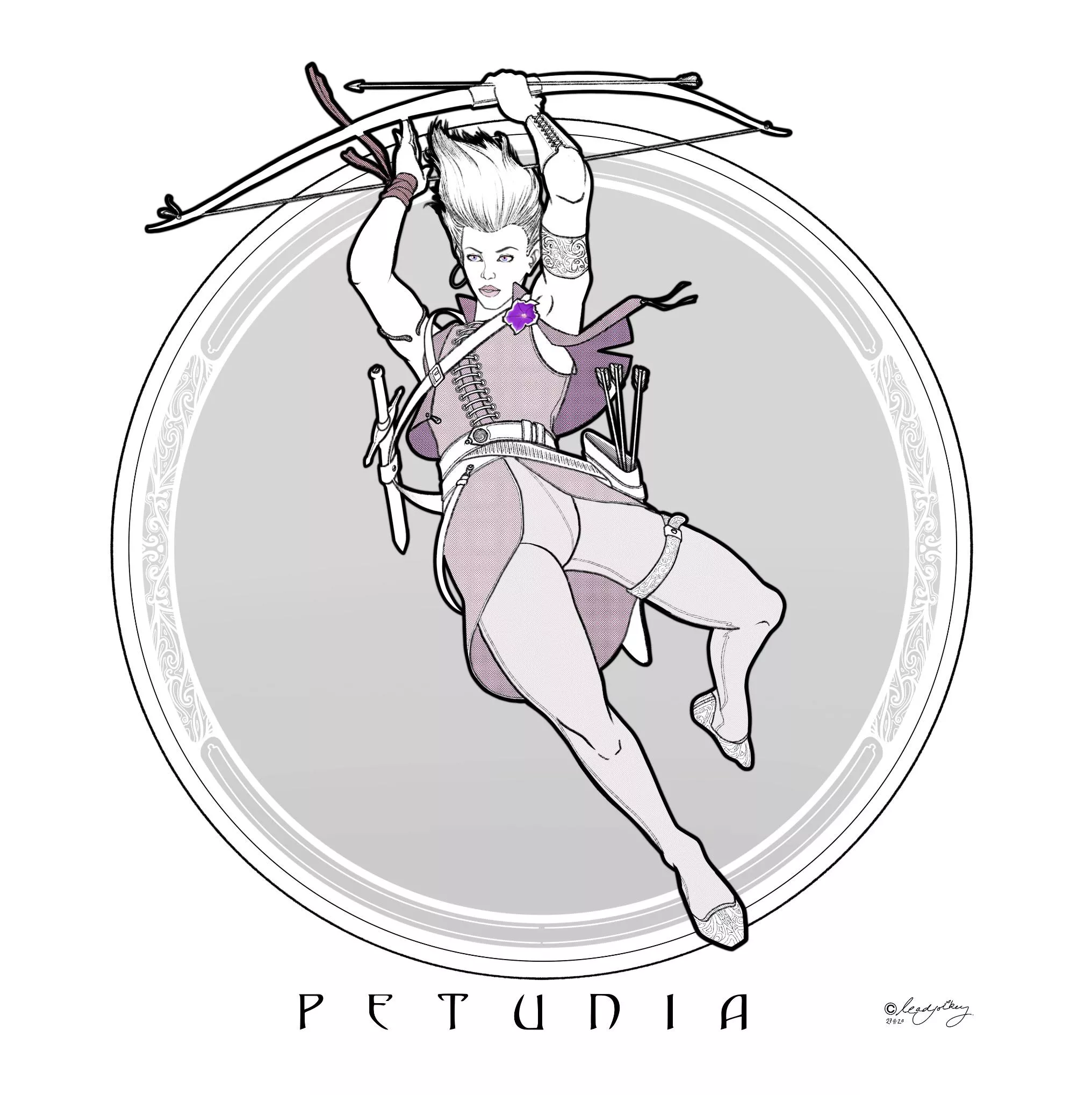 ‘Petunia’, Me, Digital, 2020