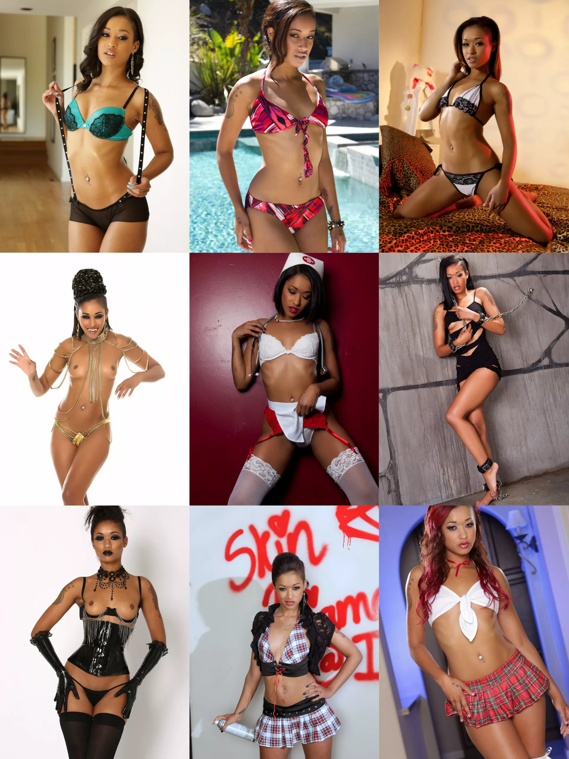 Pick Her Outfit: Skin Diamond