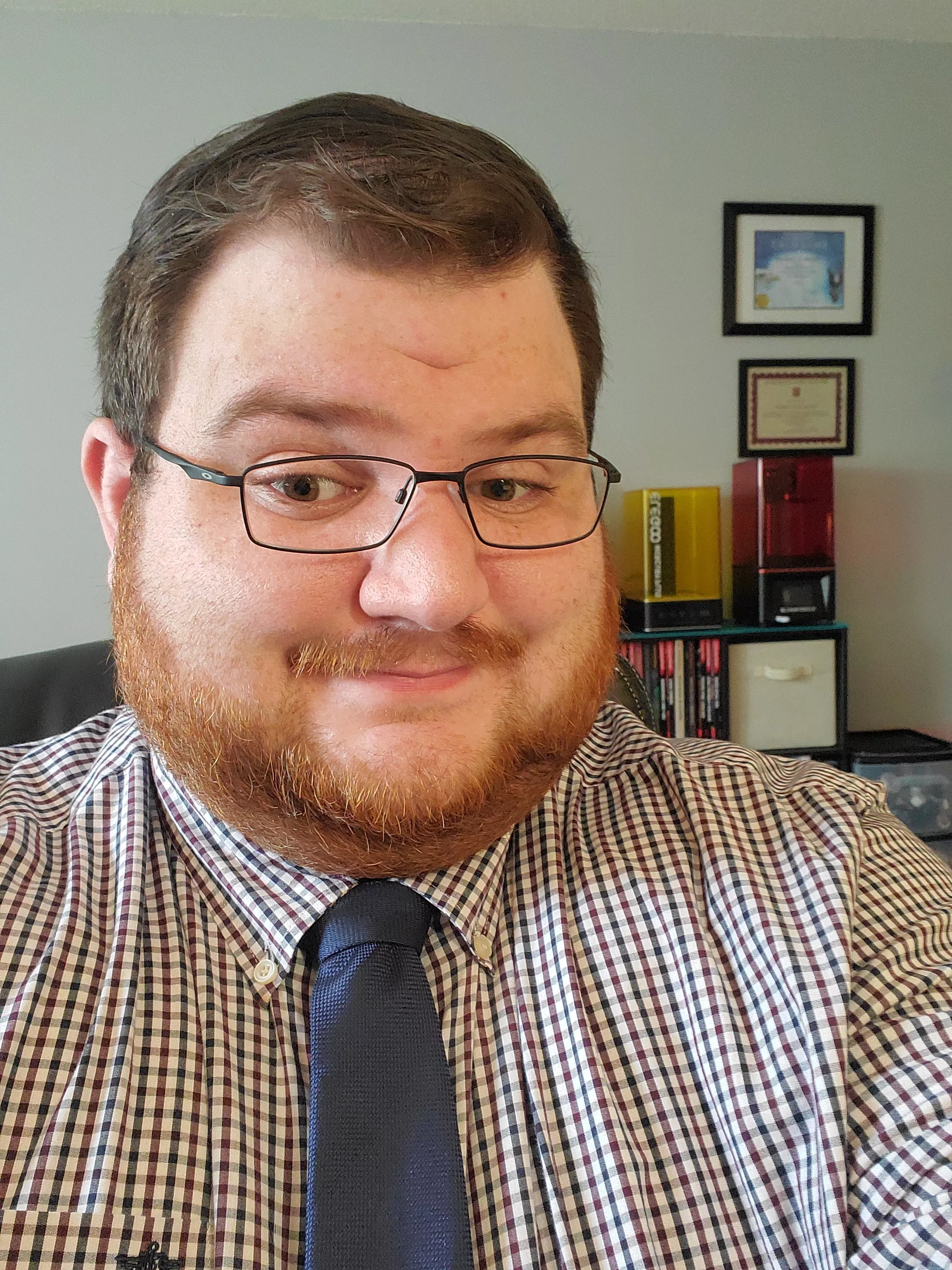 Picture from my interview and got the job! Excited!