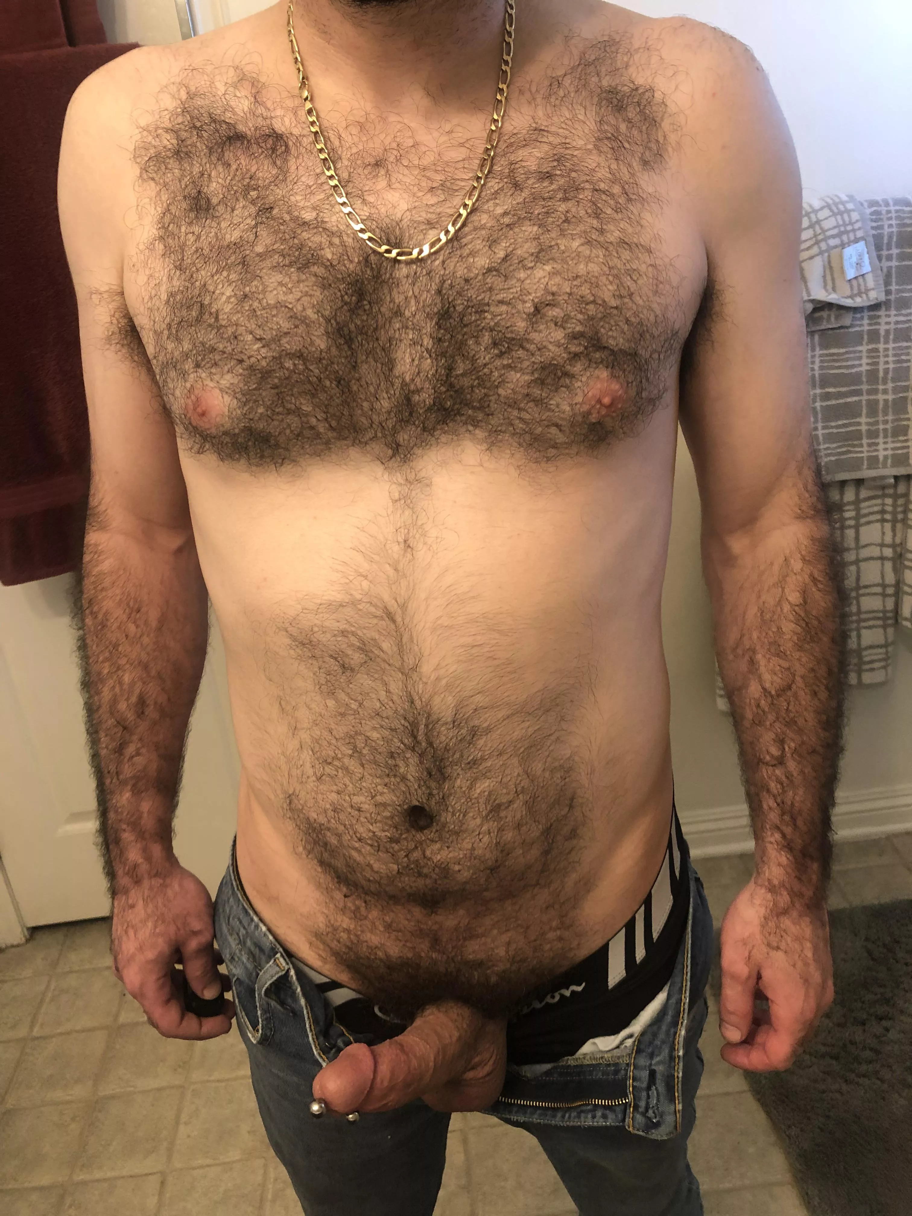 Pierced and hairy