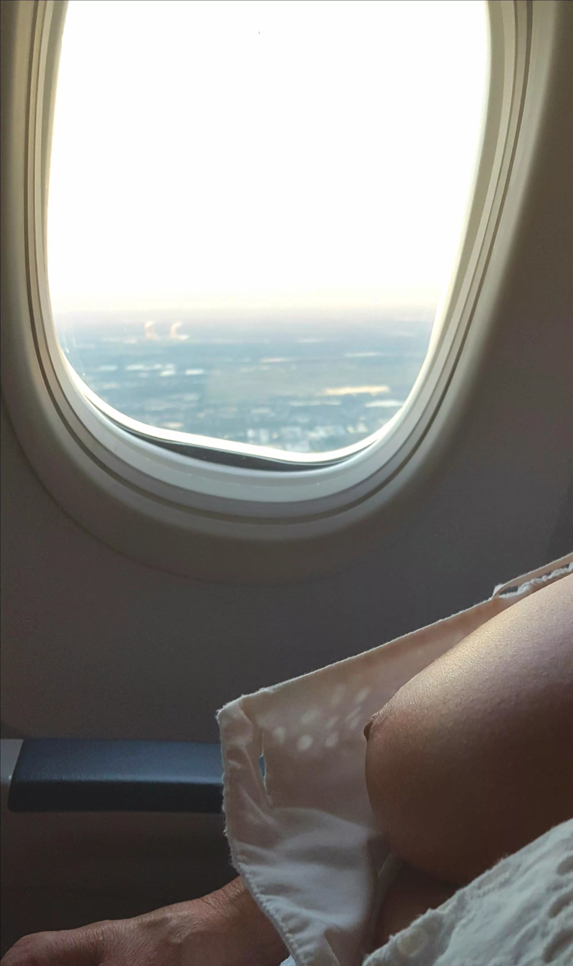 Pilot said â€œSit back, relax and enjoy the [f]lightâ€ so I did!