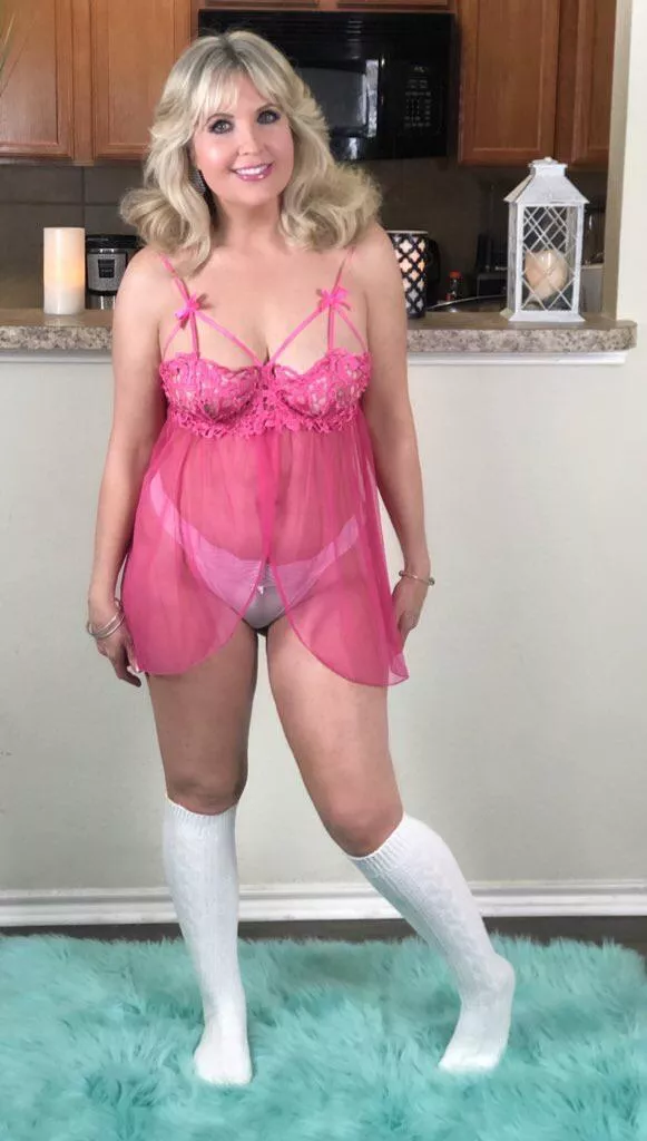 Pink Lingerie Fun!