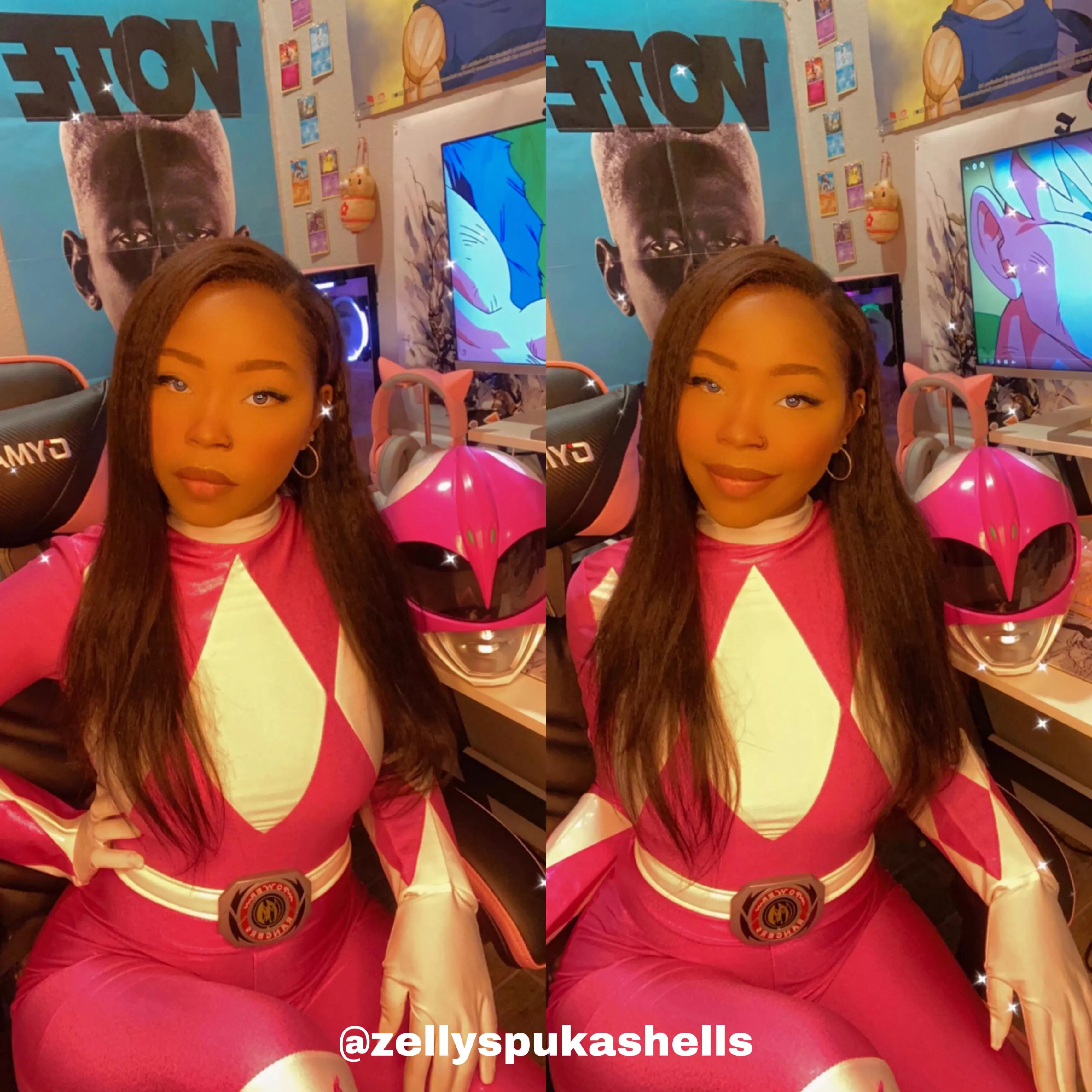 Pink Power Ranger by Zelly Yukimura