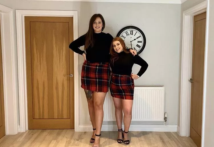 Plaid skirts