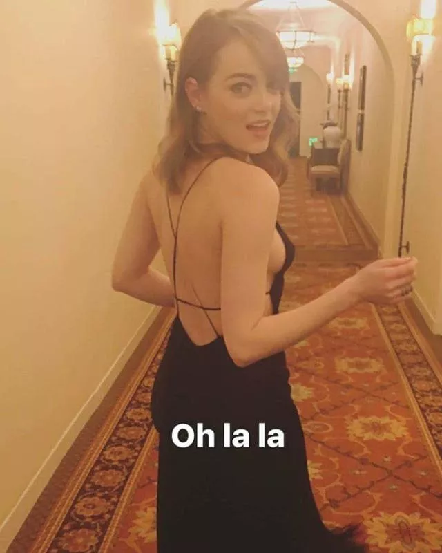 Play Emma Stone and make me cum