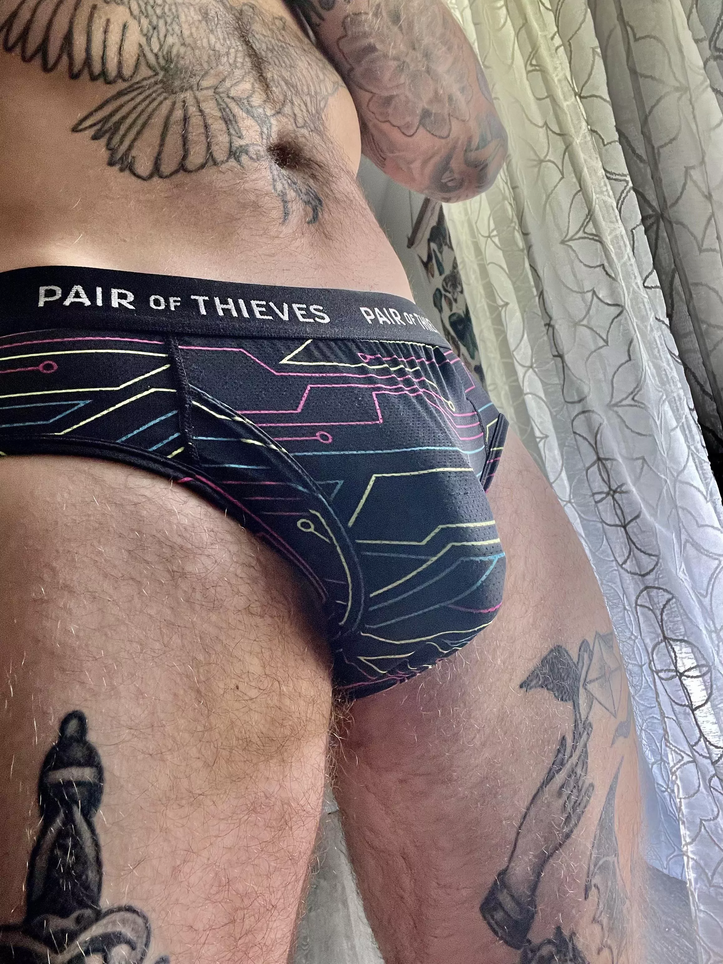 Playing FF14 in my briefs tonight