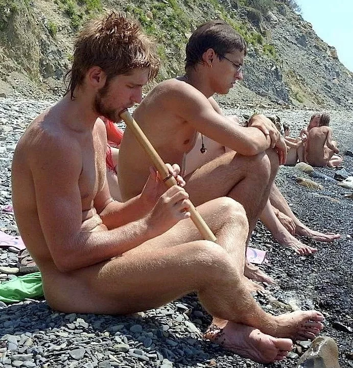 Playing flute