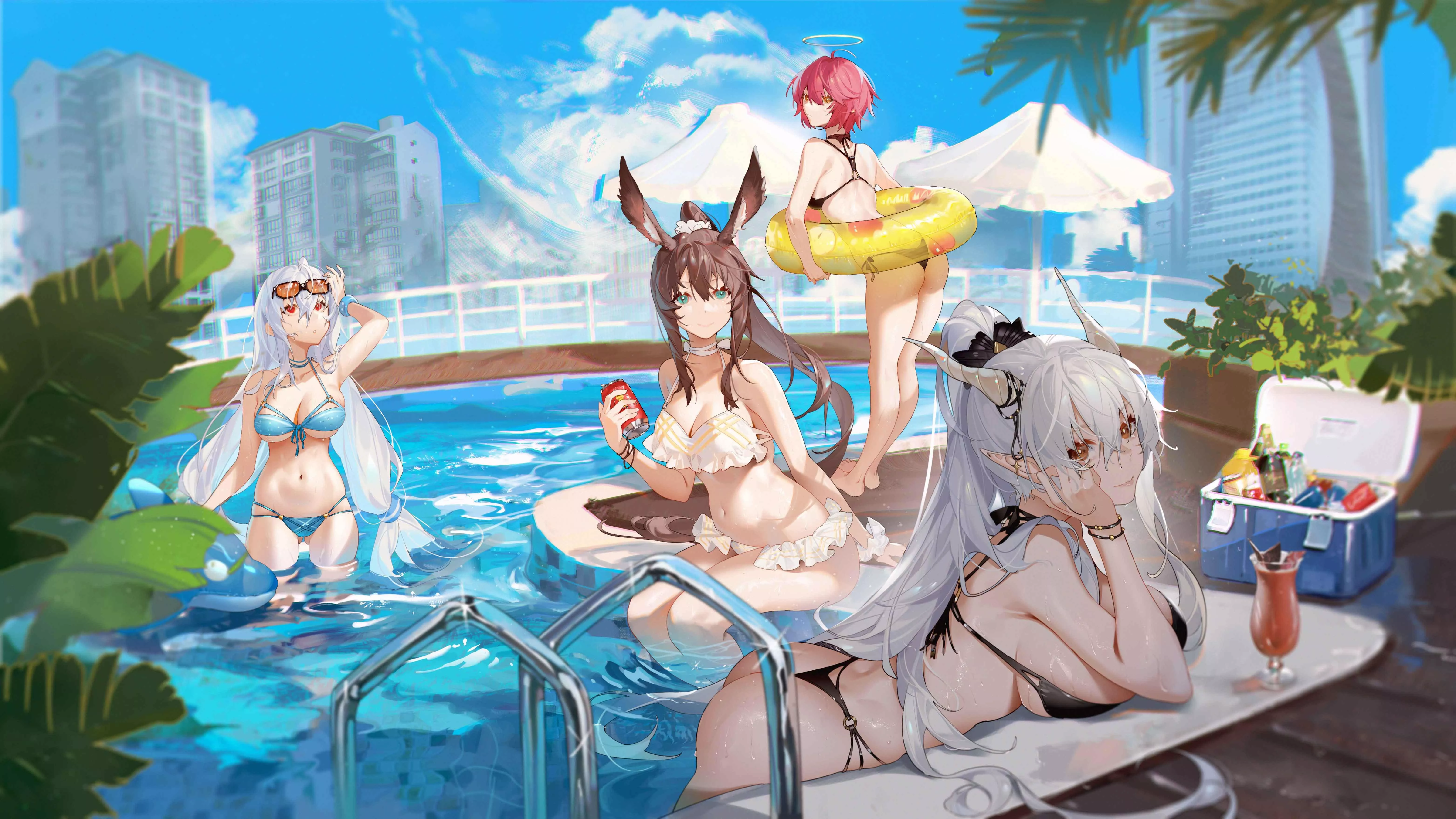 Pool Party (KoiHan) [Arknights]