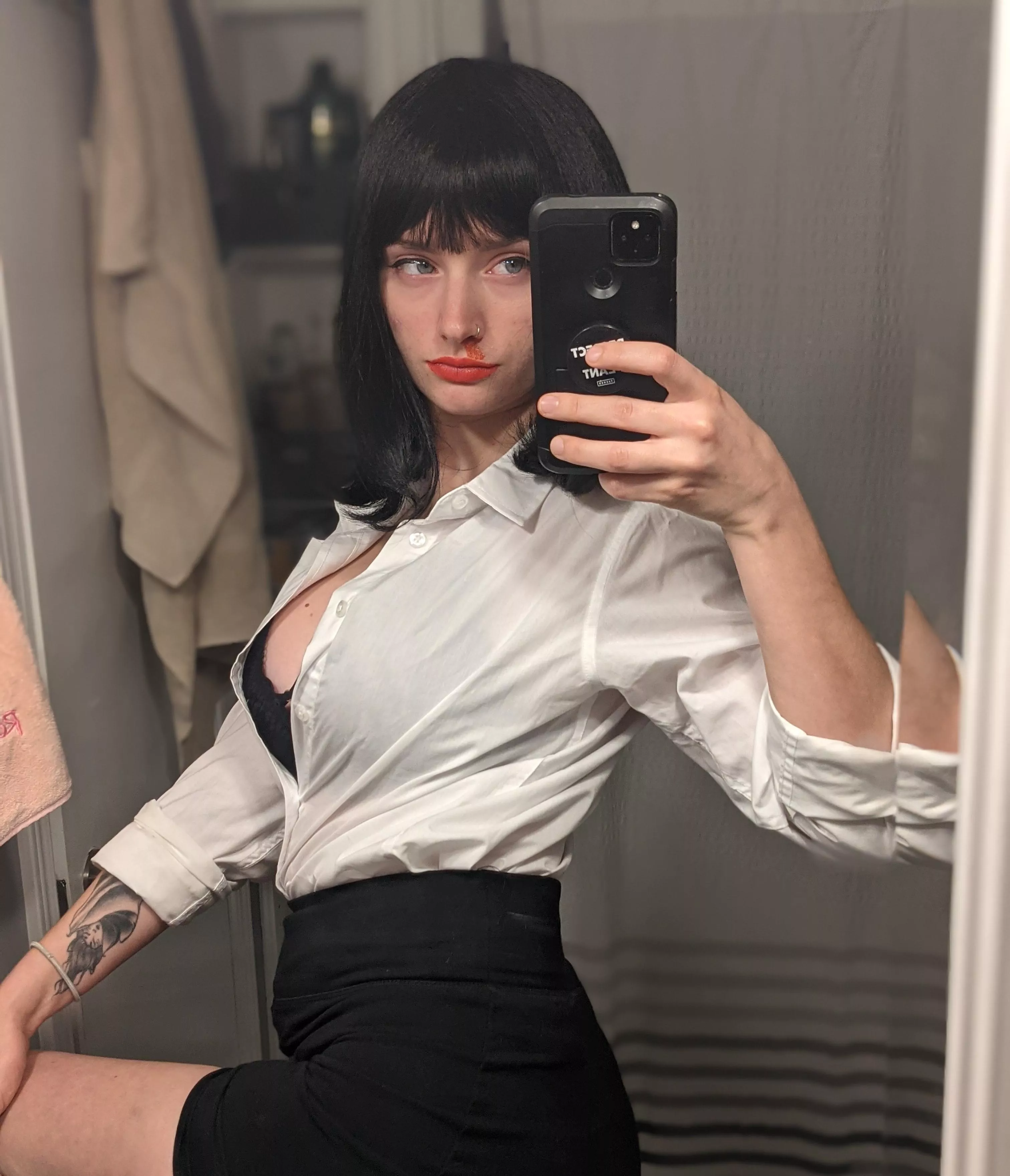 Post OD Mia Wallace from Pulp Fiction, by hobbithoedisco