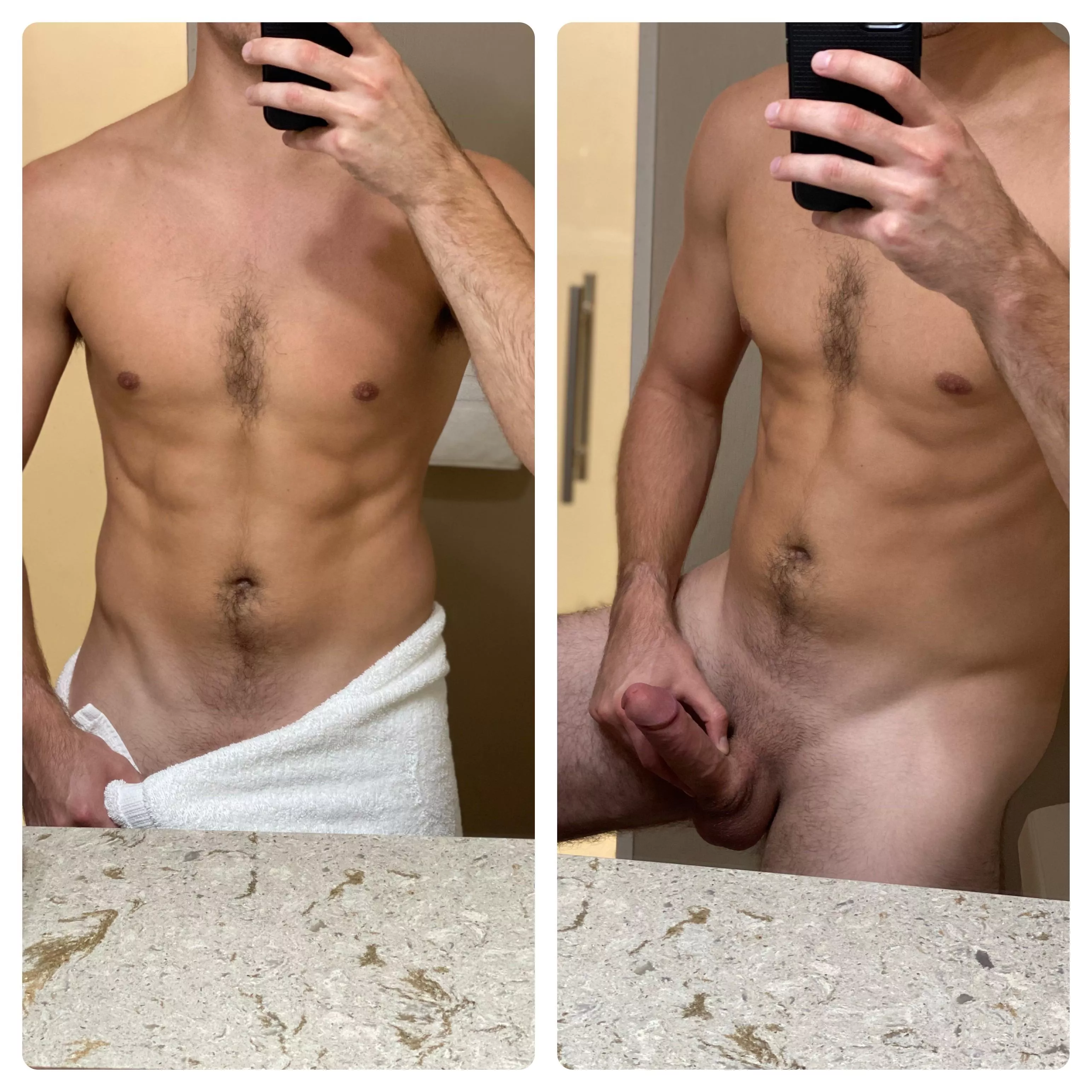 Post shower on/off for you…