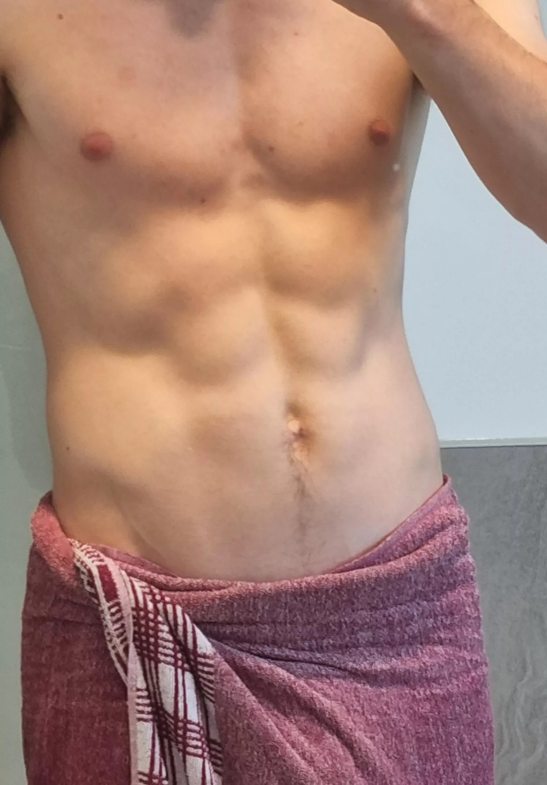 Post workout shower