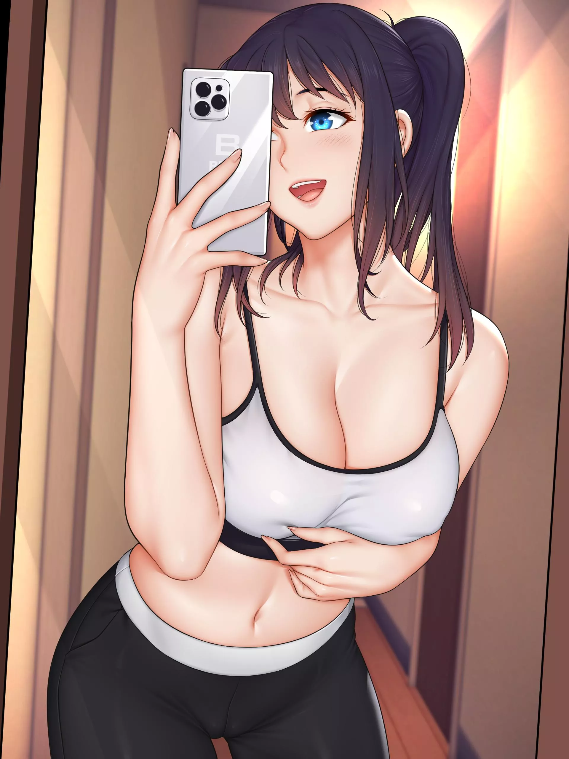 Post-Workout Selfie [Artist's Original]