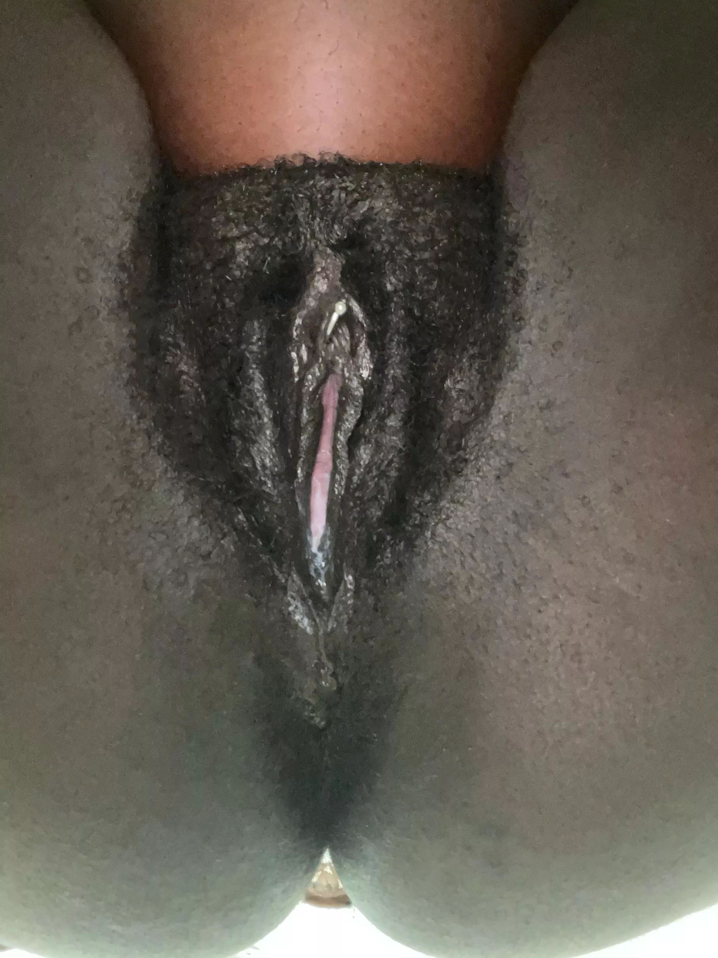 POV: I'm about to smother you with my hairy pussy